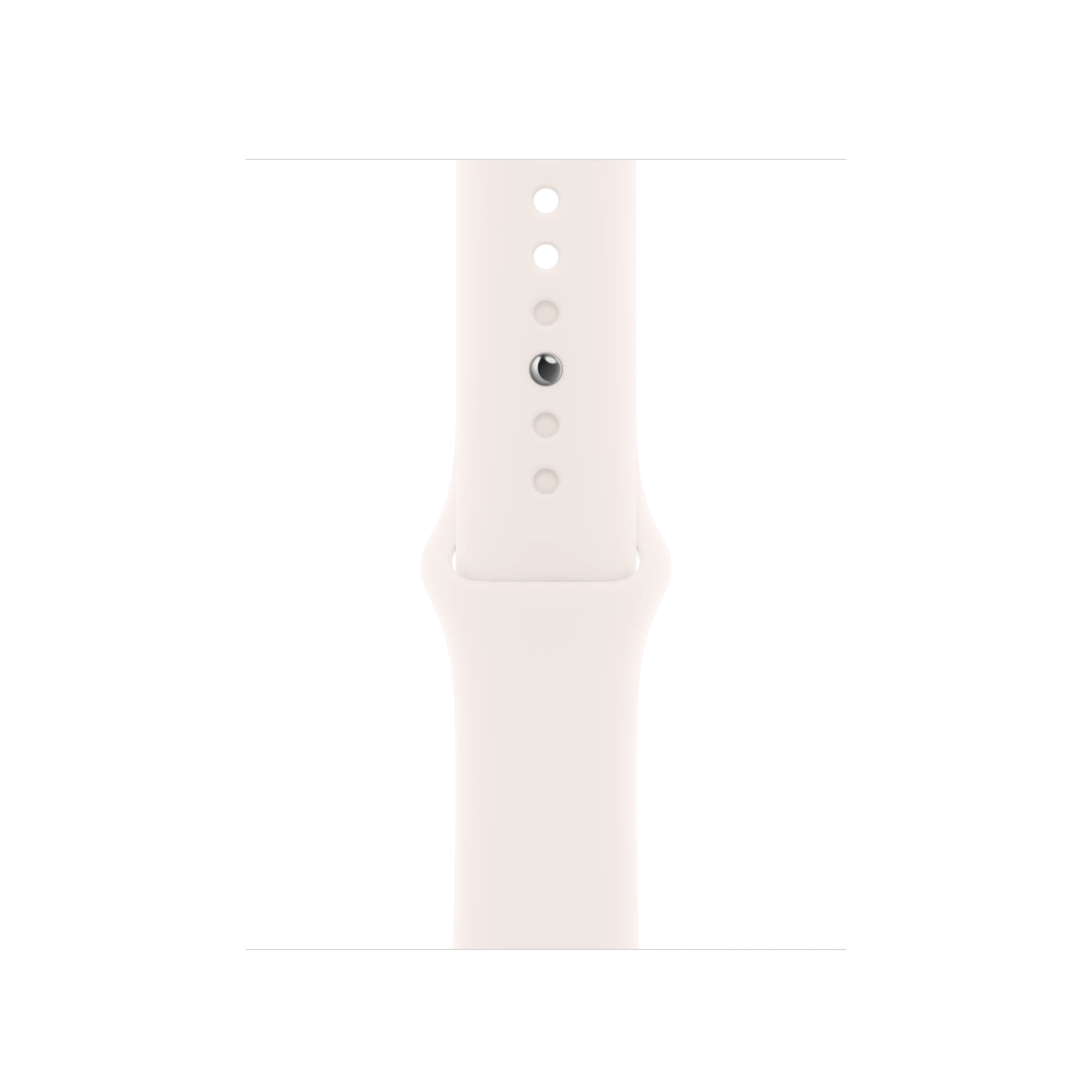 Curea Apple pentru Apple Watch 42mm Sport Band, Light Blush Sport Band, M/L