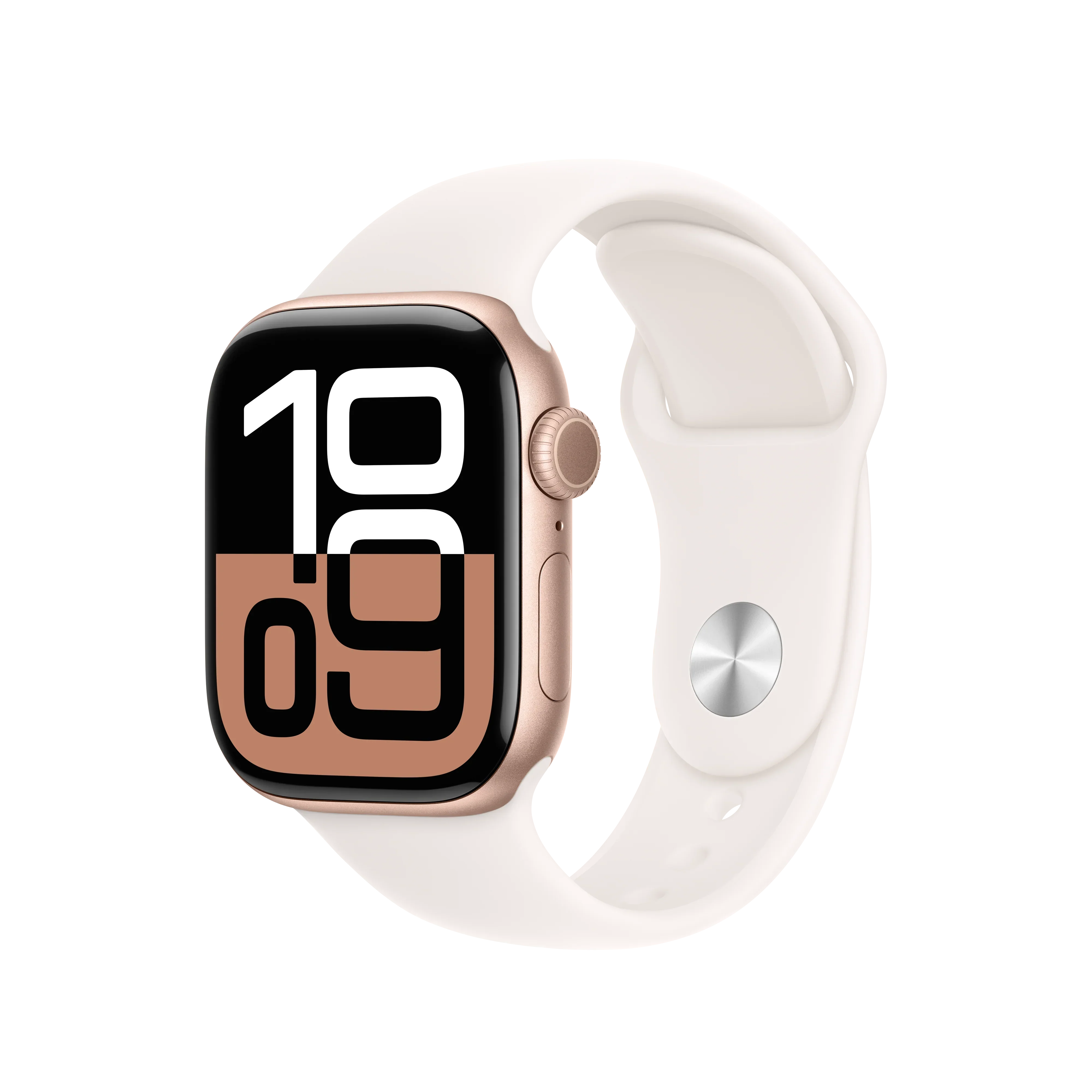 Curea Apple pentru Apple Watch 42mm Sport Band, Light Blush Sport Band, M/L - Image 2