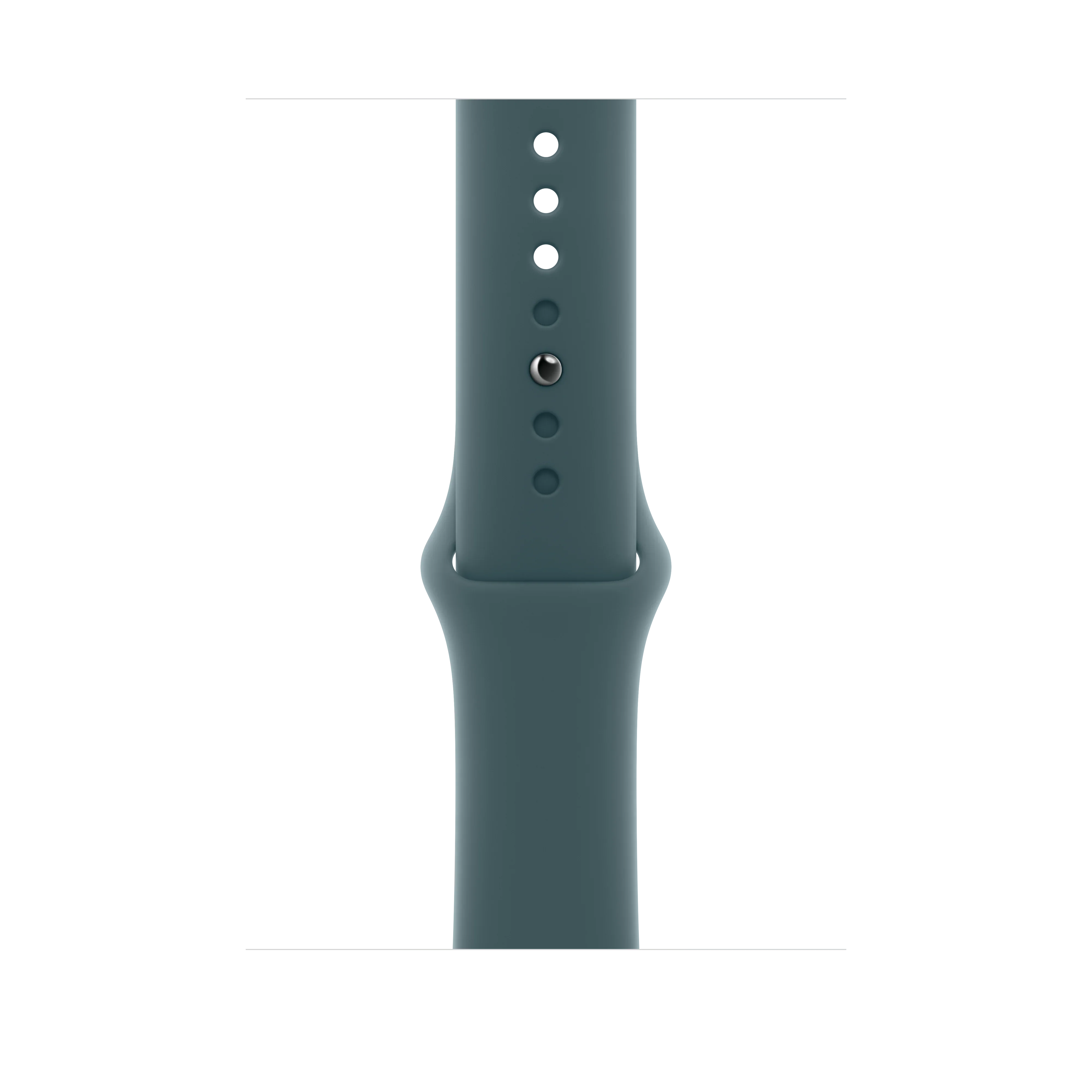 Curea Apple pentru Apple Watch 46mm Sport Band, Lake Green Sport Band, M/L