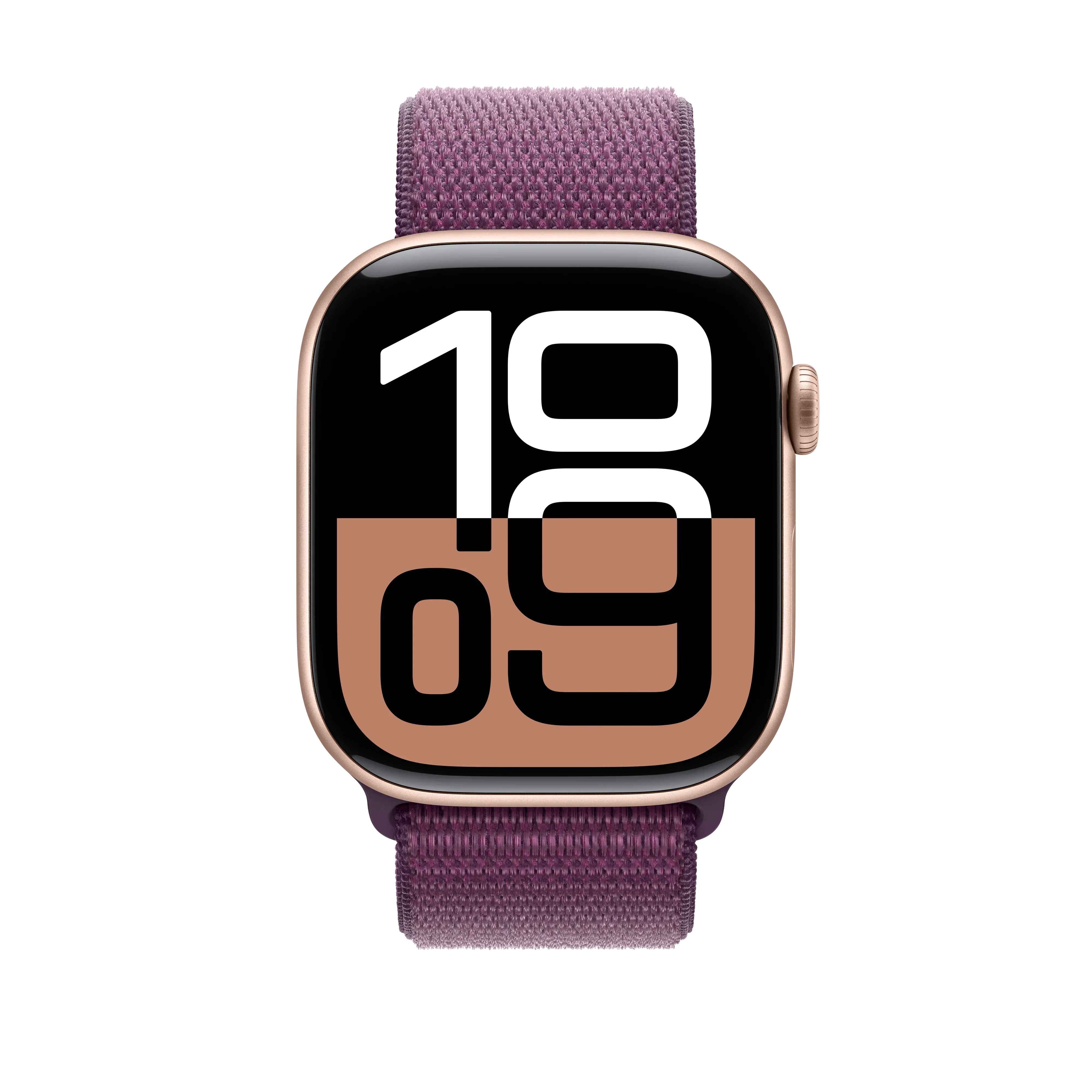 Curea Apple pentru Apple Watch 46mm Sport Loop, Plum Sport Loop - Image 3
