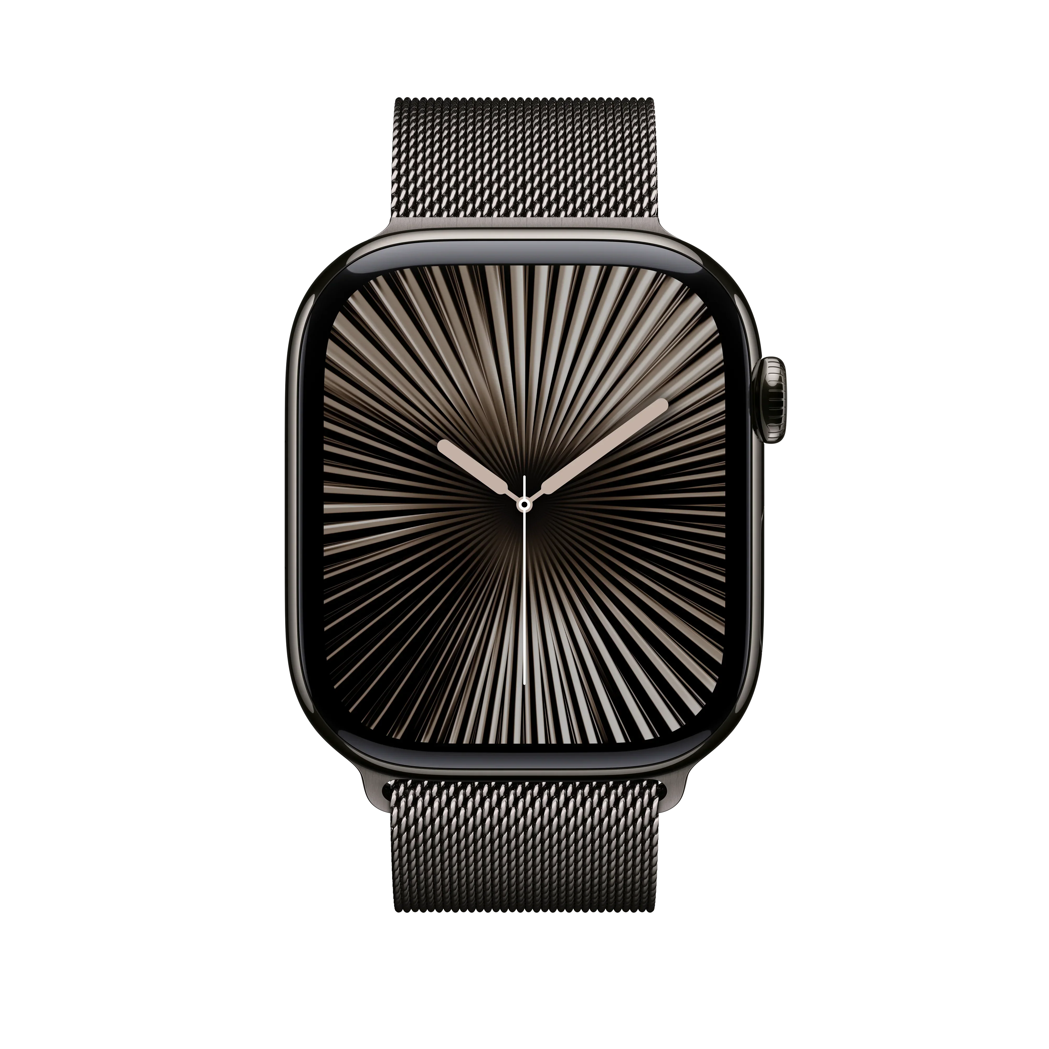 Curea Apple pentru Apple Watch 46mm Milanese Loop, Slate Milanese Loop, S/M - Image 3
