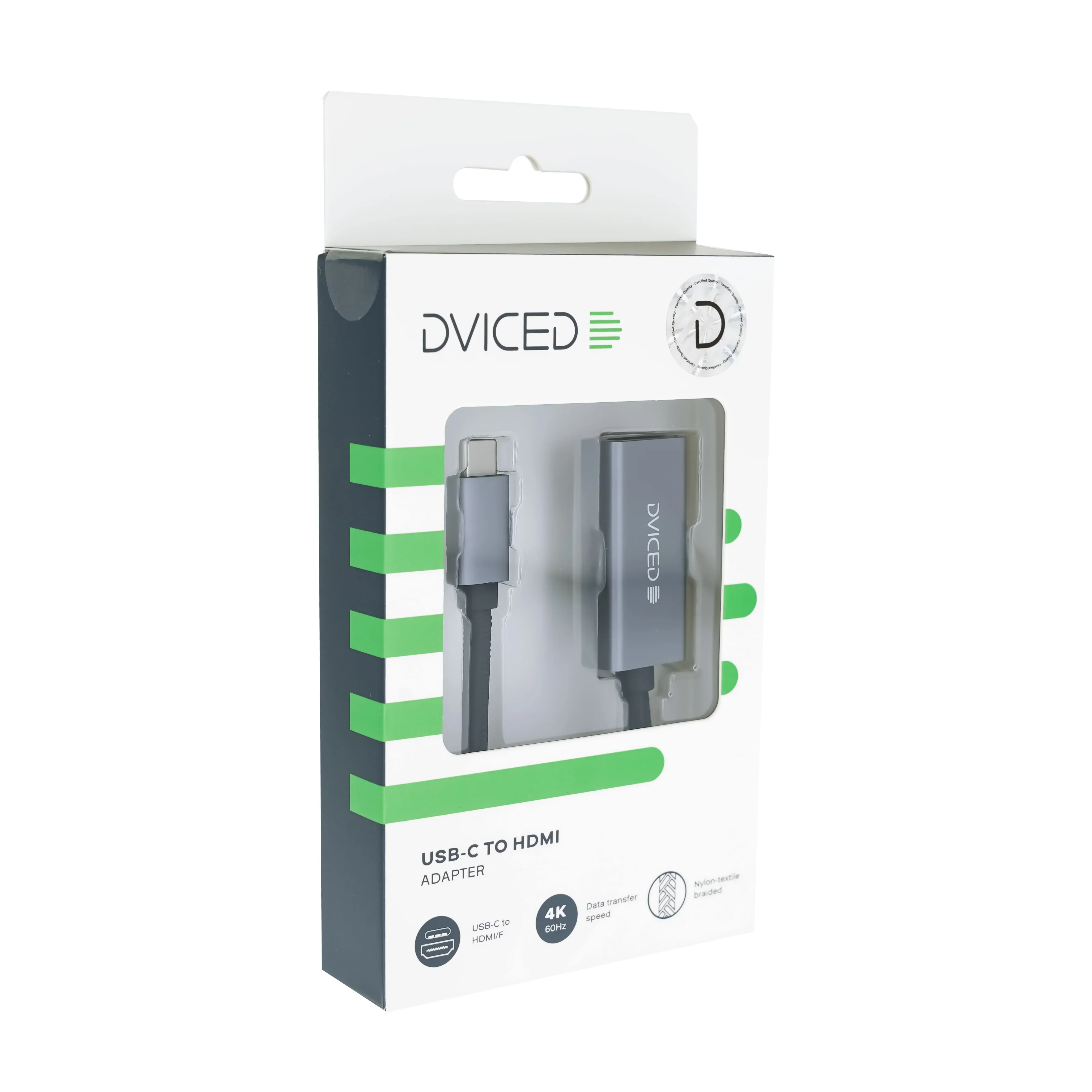 Adaptor DVICED USB-C la HDMI, Gri - Image 4