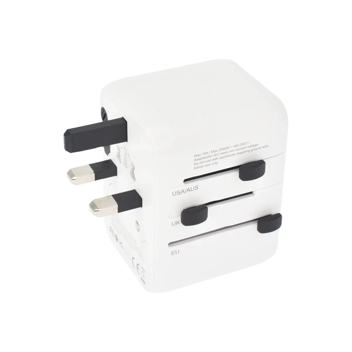 Adaptor incarcator universal priza de calatorie Dviced 28W, Alb - Image 4