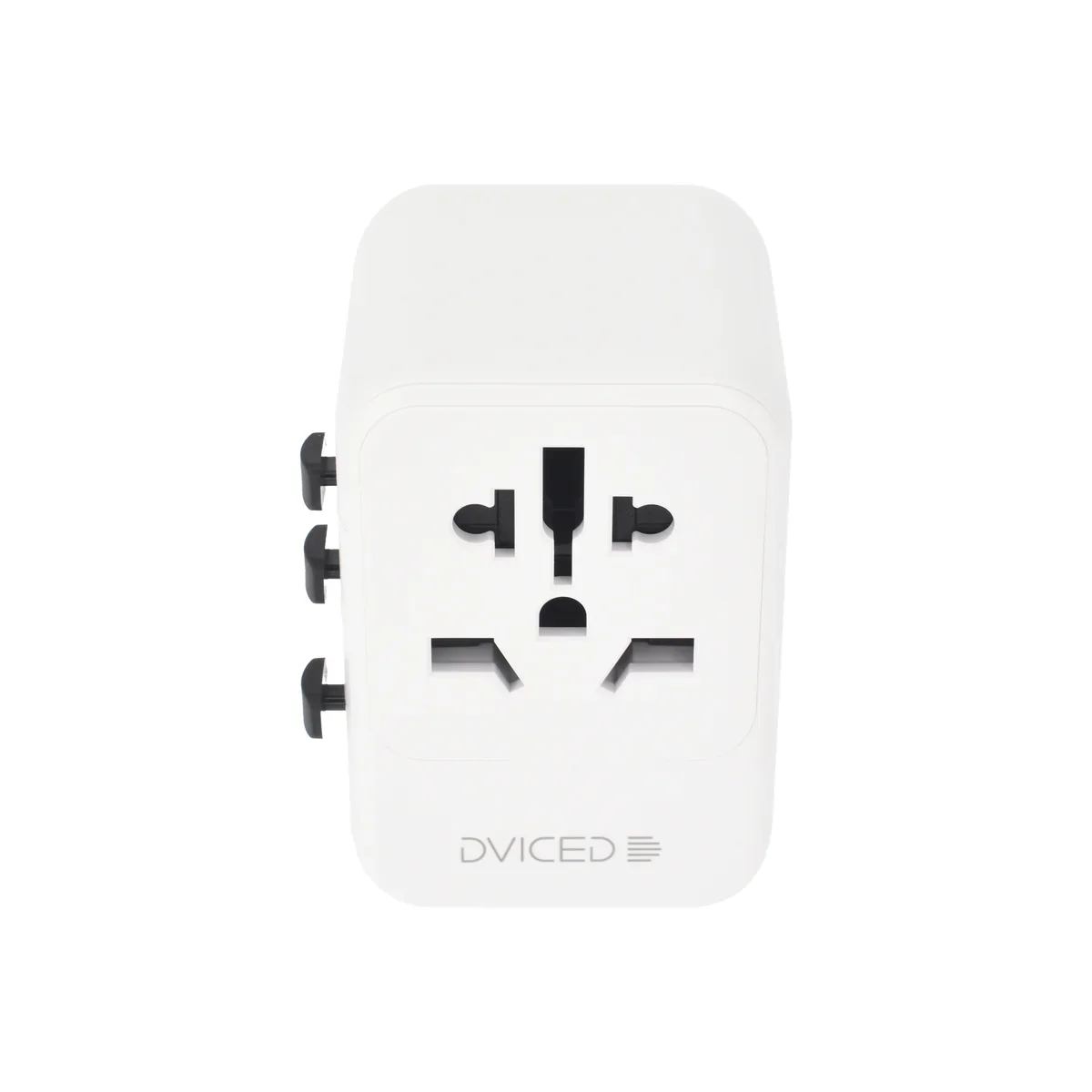 Adaptor incarcator universal priza de calatorie Dviced 28W, Alb - Image 6