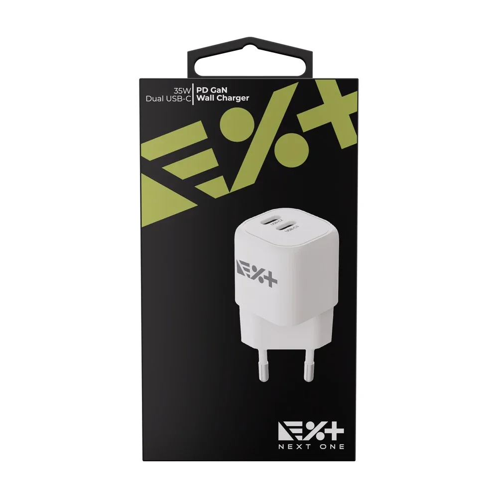 Adaptor priza NOA 35W DUAL USB-C GAN WALL - Image 3