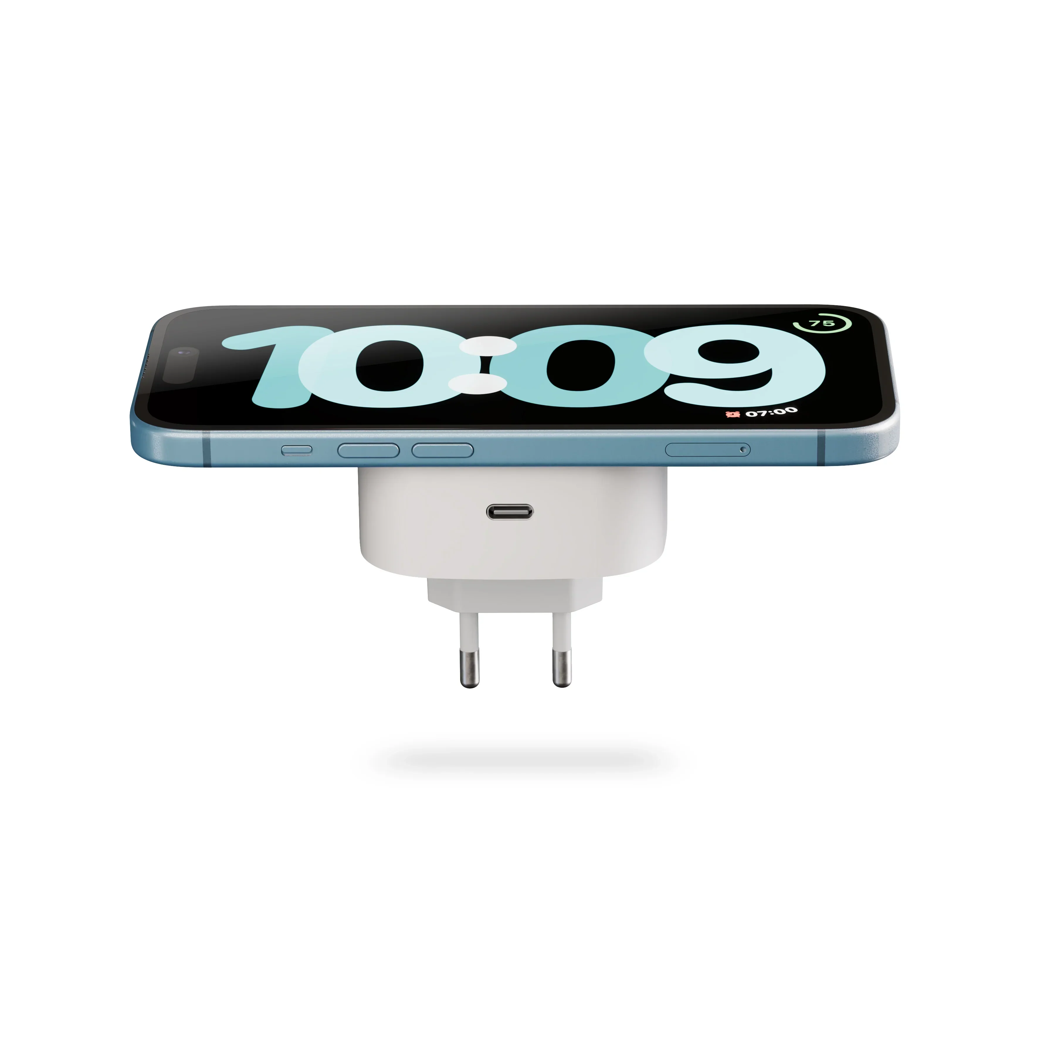 Adaptor priza ZENS cu incarcare wireless, Alb - Image 5
