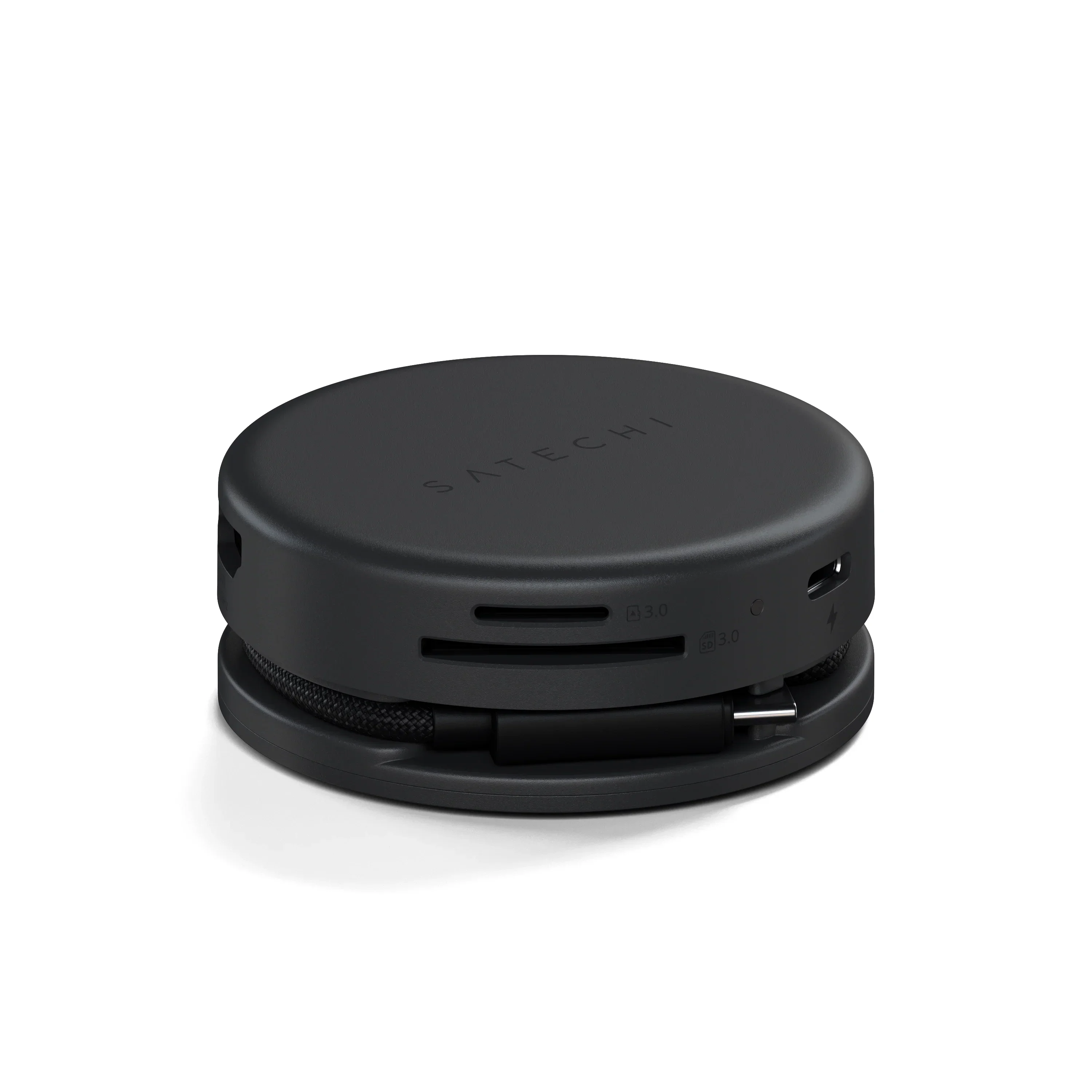 Adaptor Satechi OnTheGo 7-in-1, Negru - Image 2