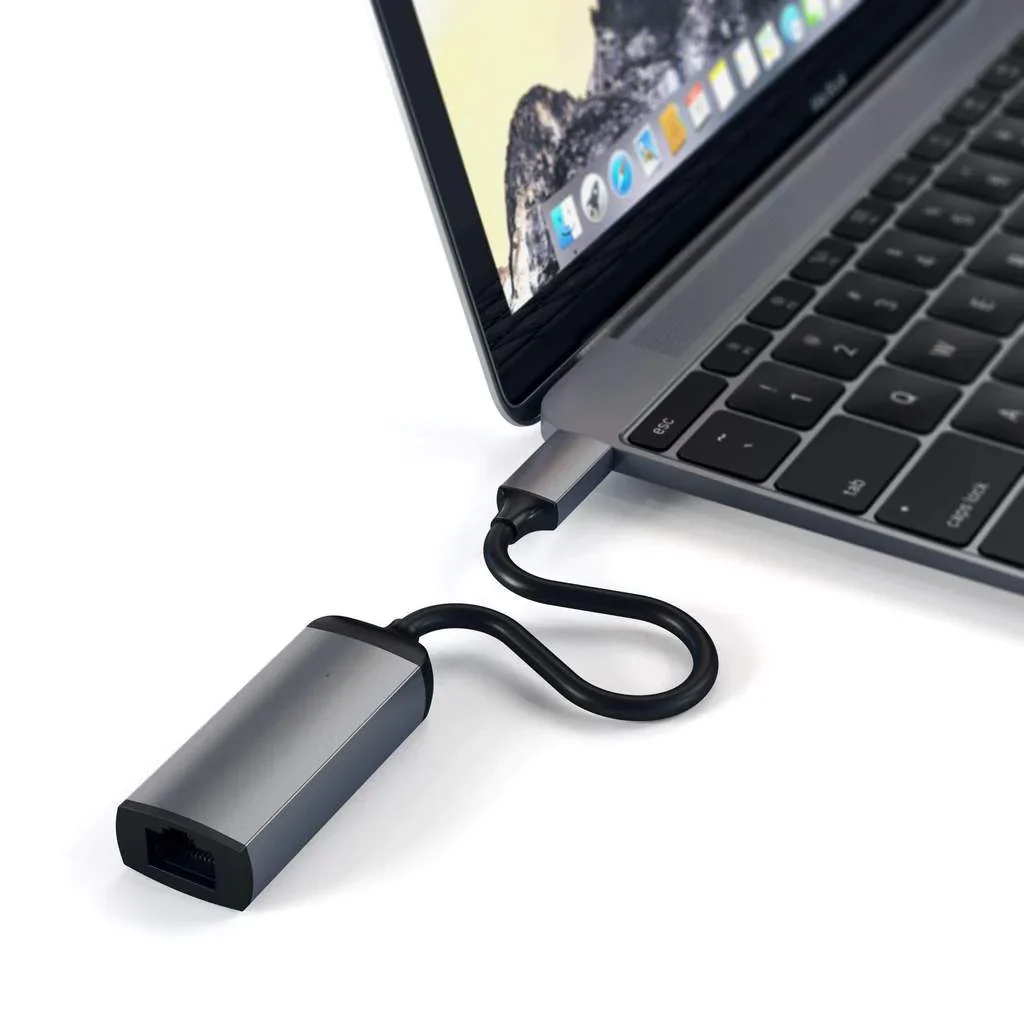 Adaptor Satechi Type-C la Gigabit ETHERNET Space Gray - Image 6