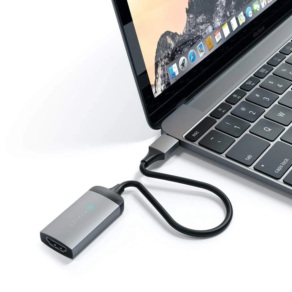 Adaptor Satechi TYPE-C to 4K HDMI ADAPTER - Space Gray - Image 4