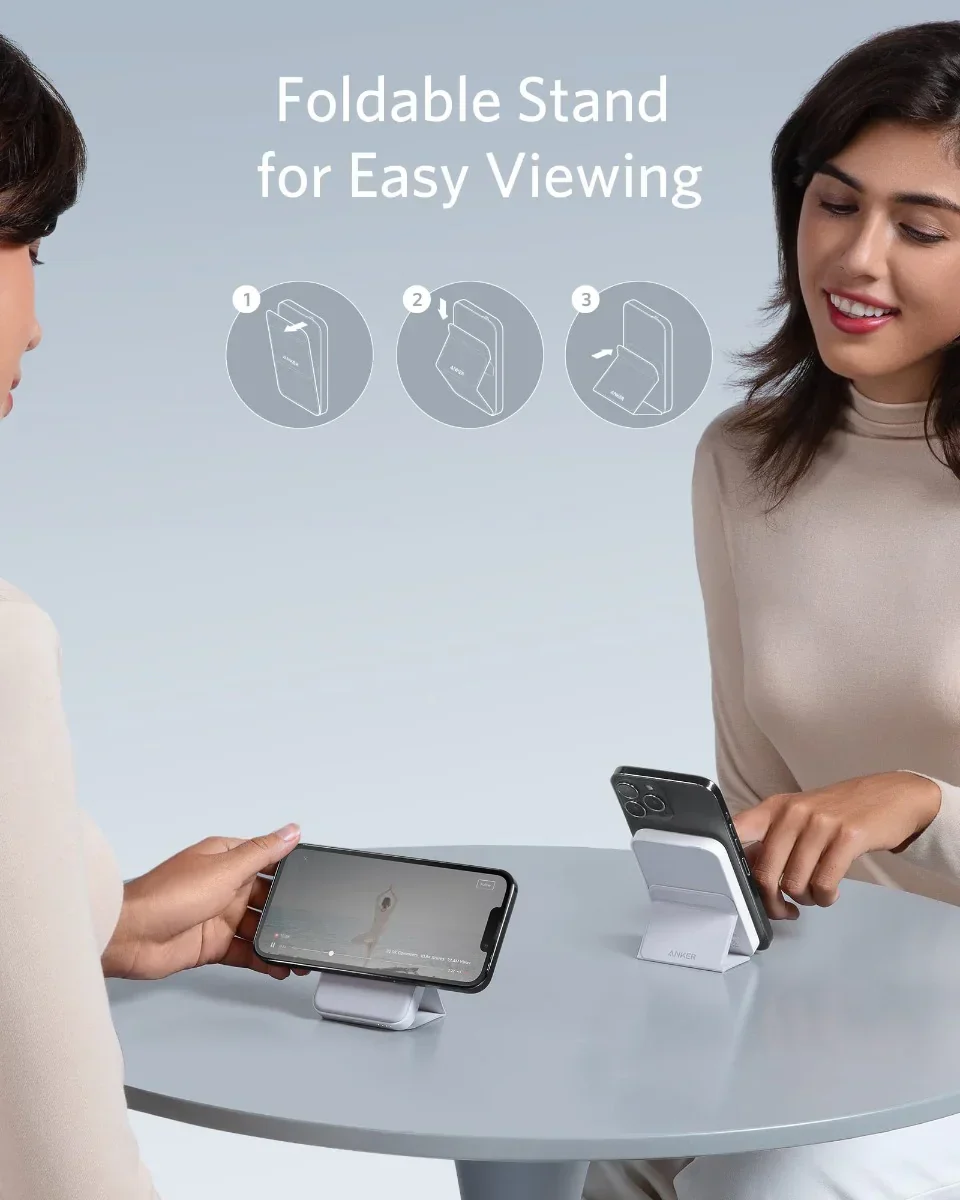Baterie externa Anker PowerCore Mag-Go 5K - White - Image 5