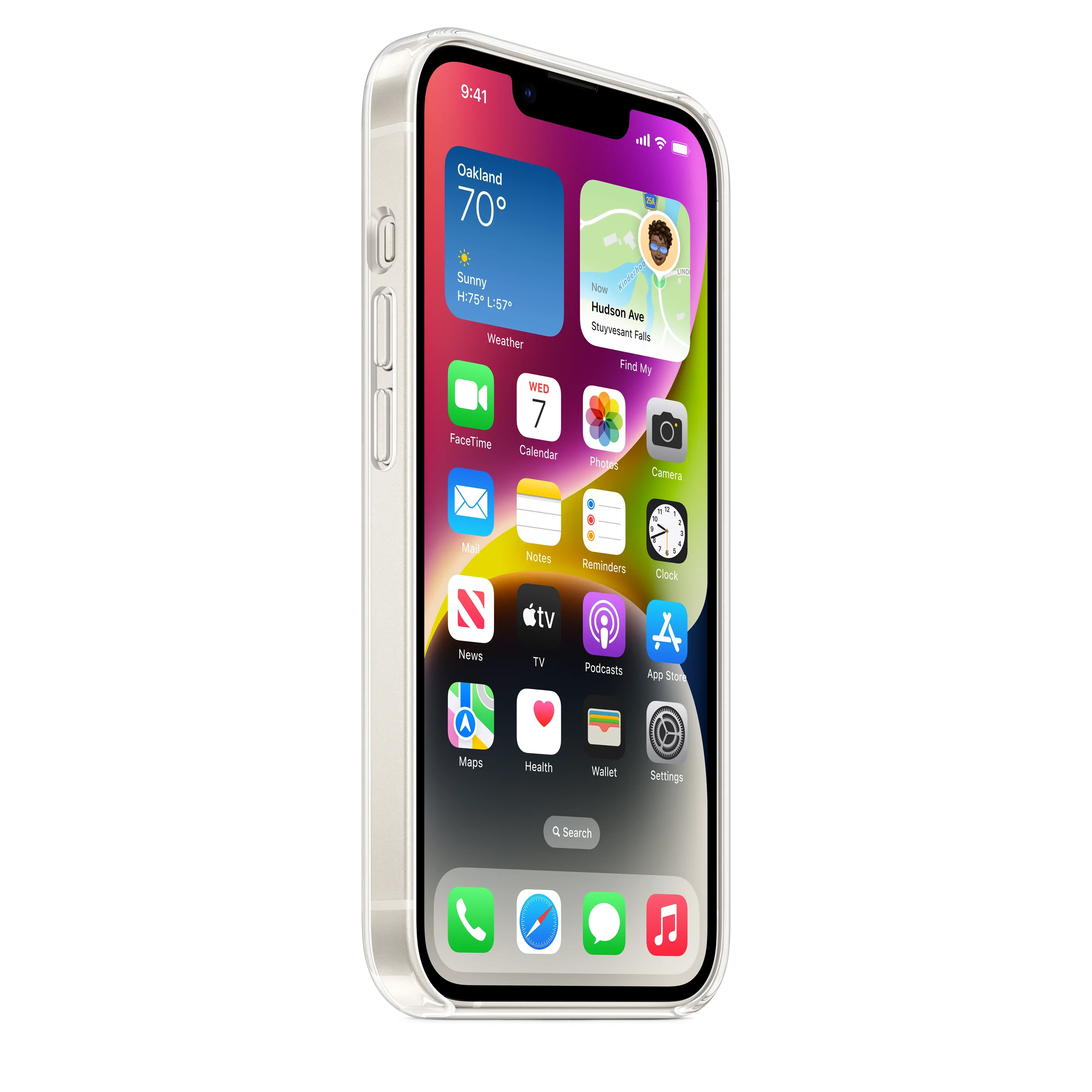 Husa de protectie Apple pentru iPhone 14, Transparent - Image 7