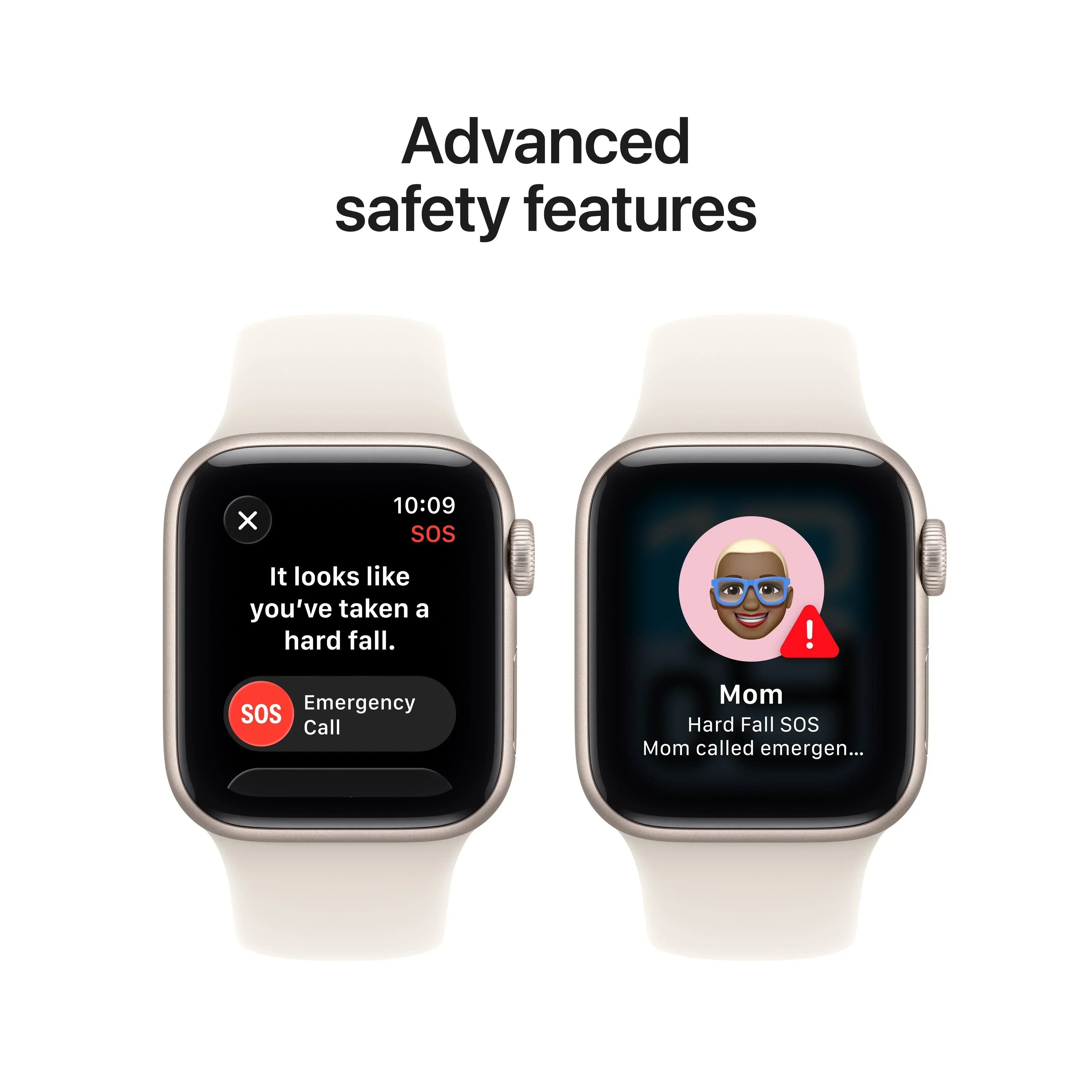 Apple Watch SE 3 GPS 40mm Starlight Aluminium Case with Starlight Sport Band - M/L - Image 7