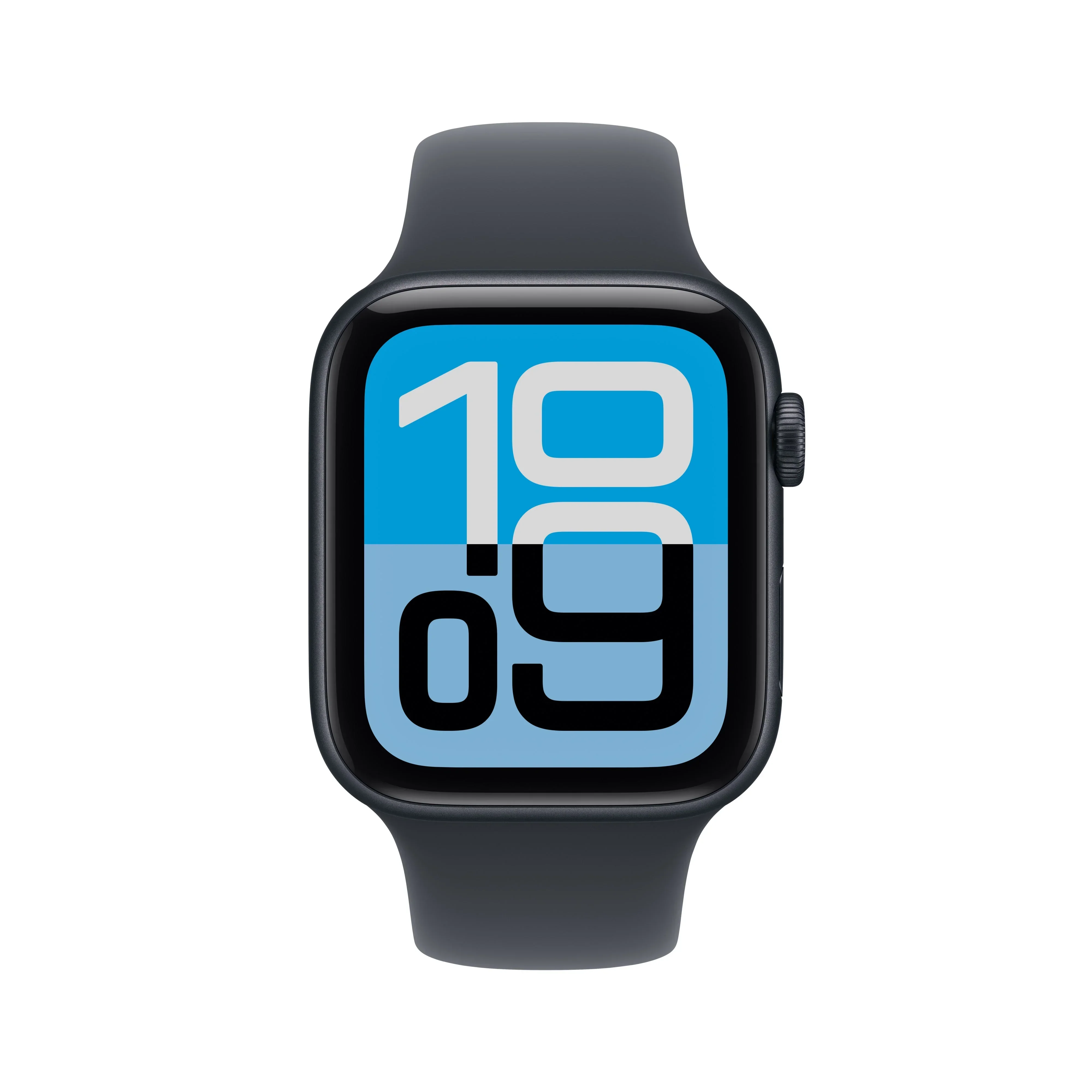 Apple Watch SE 3 GPS 44mm Midnight Aluminium Case with Midnight Sport Band - M/L - Image 2