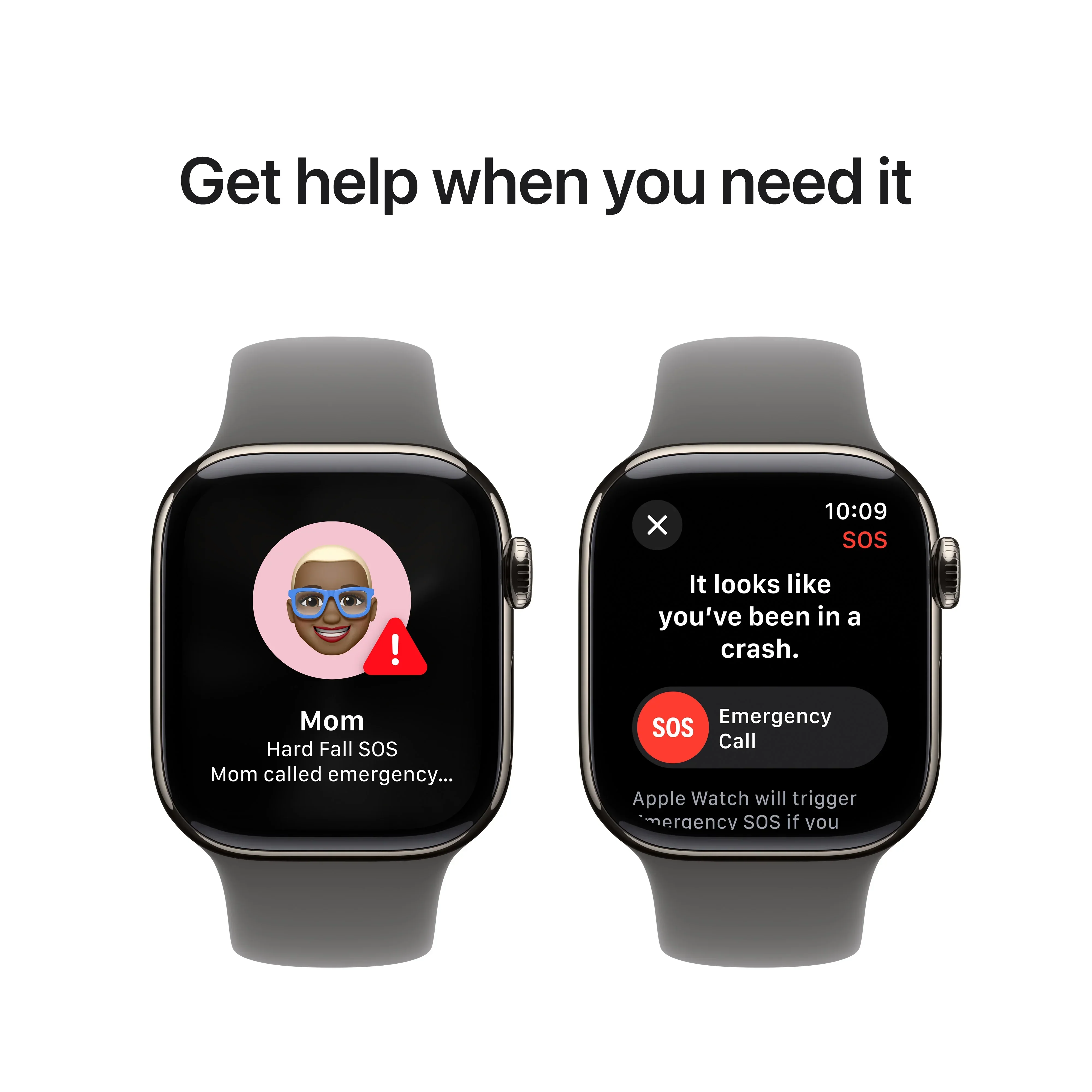 Apple Watch Series 10 GPS + Cellular, 42mm Natural Titanium Case, Stone Grey Sport Band - S/M - Image 6