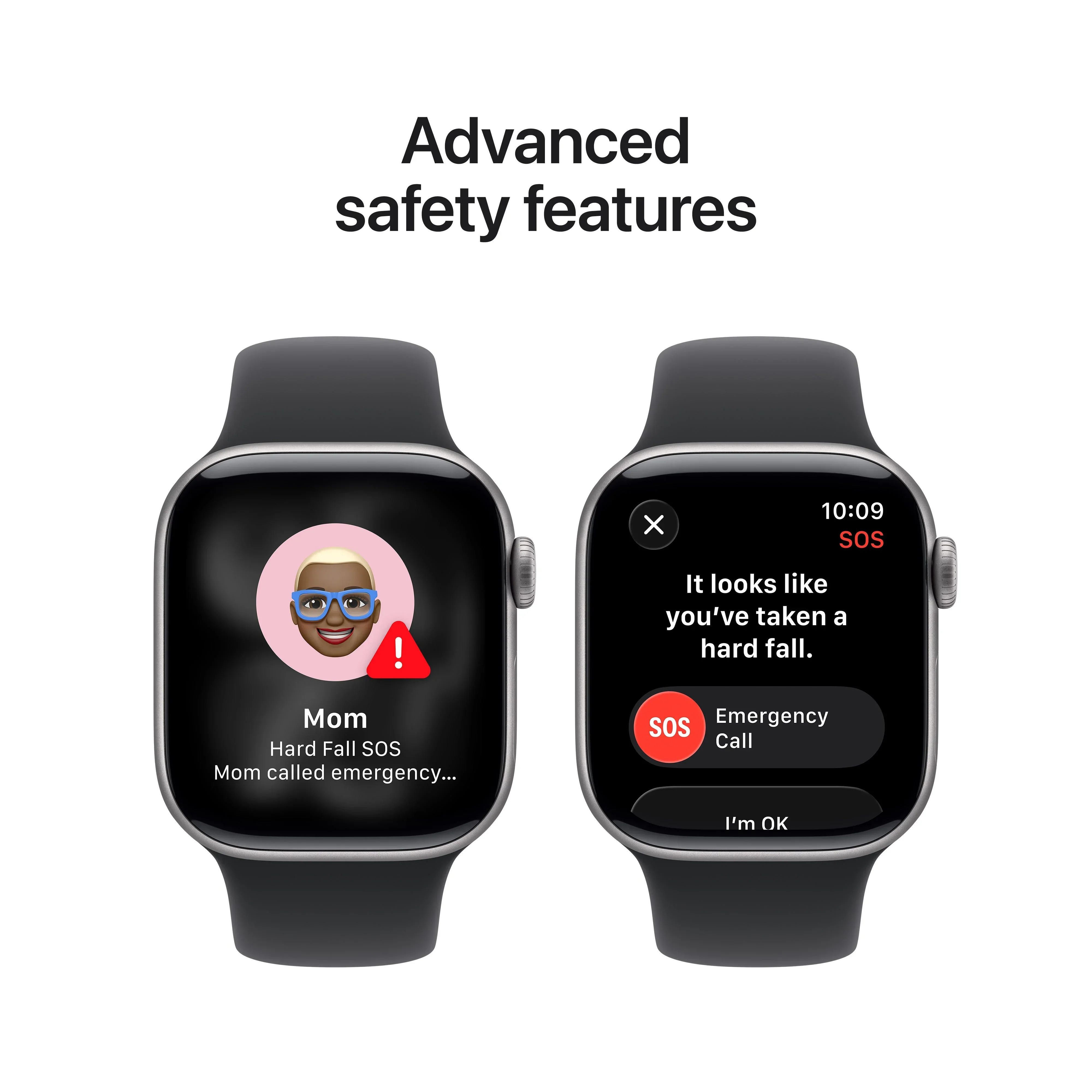 Apple Watch Series 11 GPS 42mm Space Grey Aluminium Case with Black Sport Band - M/L - Image 6