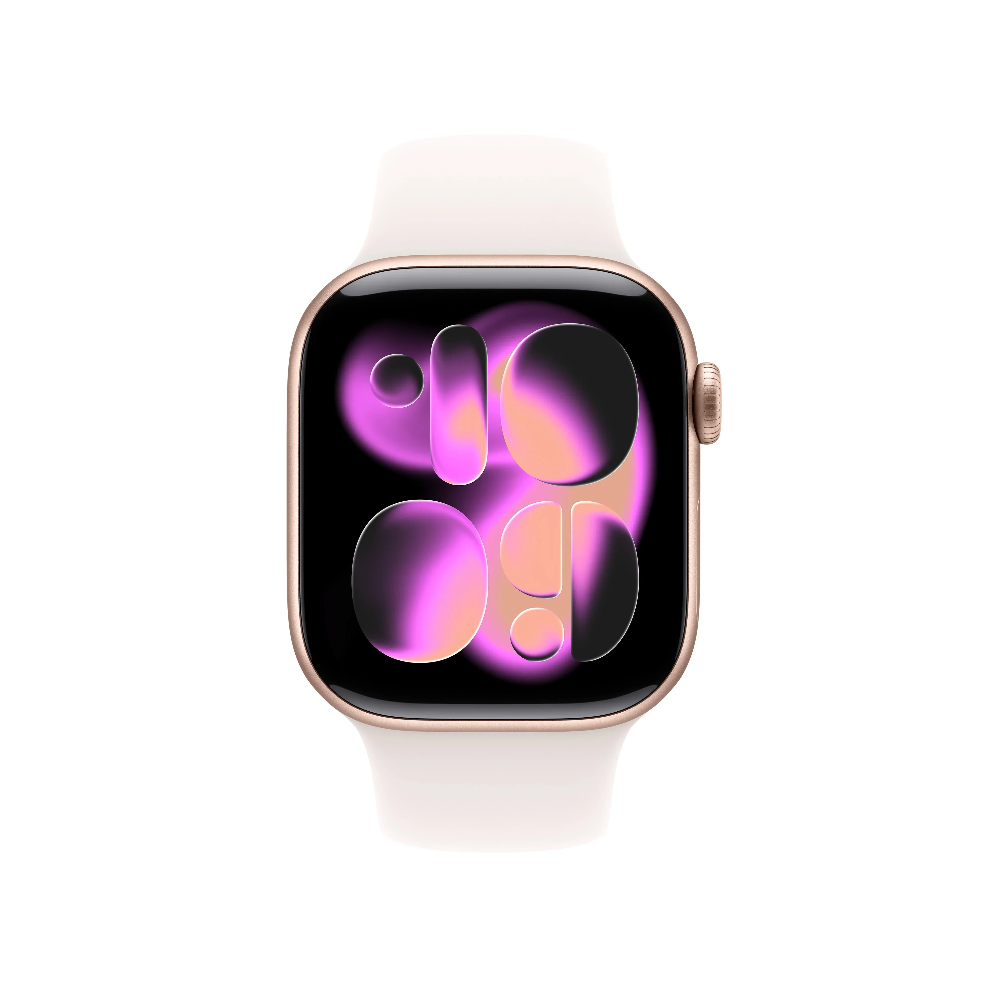 Apple Watch Series 11 GPS + Cellular 42mm Rose Gold Aluminium Case with Light Blush Sport Band - M/L - Image 2