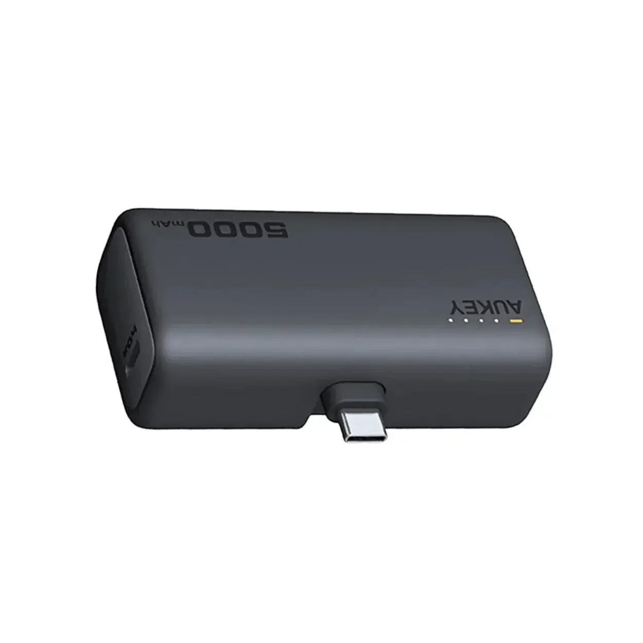 Baterie externa AUKEY Spark Mini, 5000 mAh, USB-C, Gri - Image 4