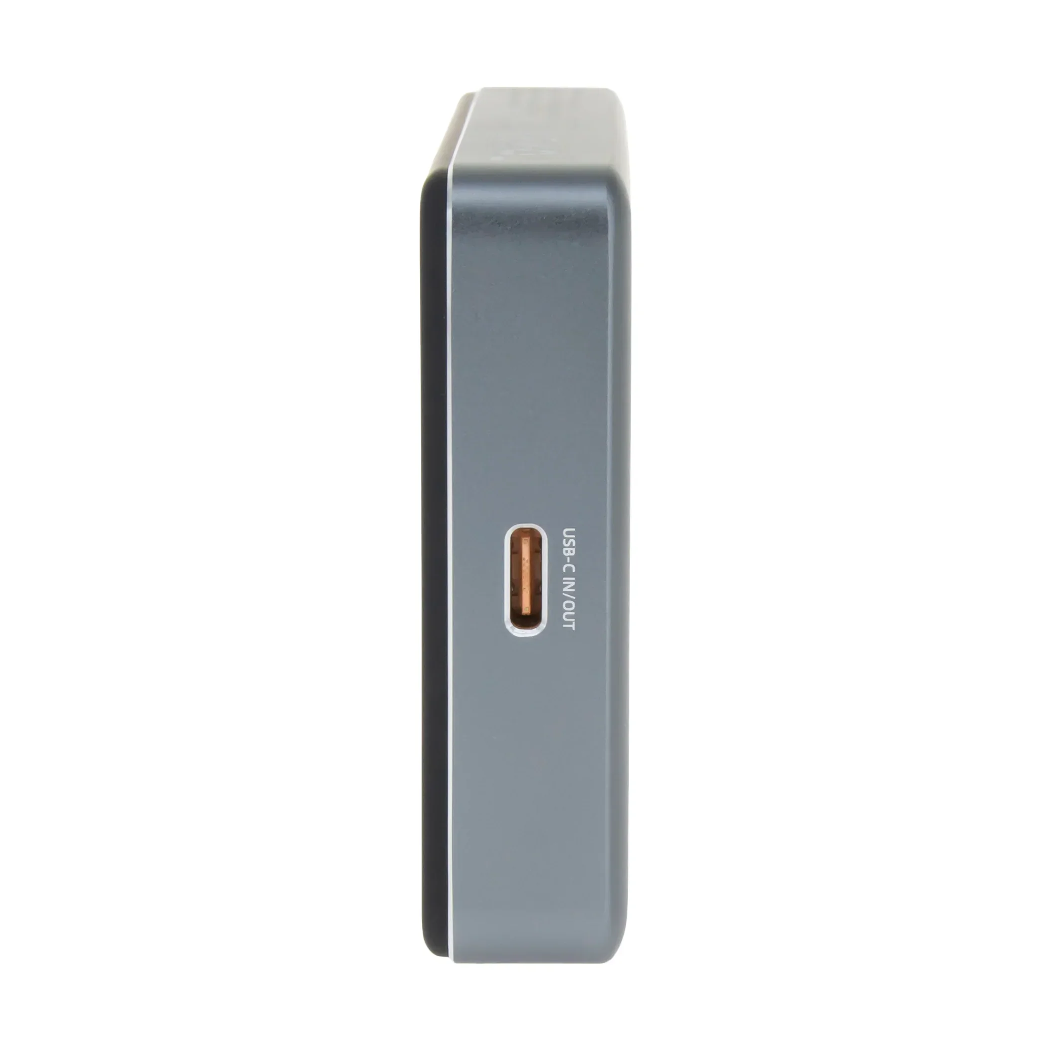 Baterie externa DVICED ultrasubtire, 10.000 mAh, Qi2, MagSafe, Negru-Gri - Image 2