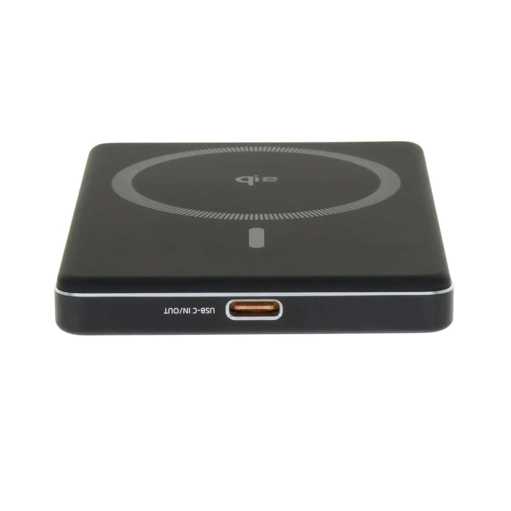 Baterie externa DVICED ultrasubtire, 5.000 mAh, Qi2, MagSafe, Negru