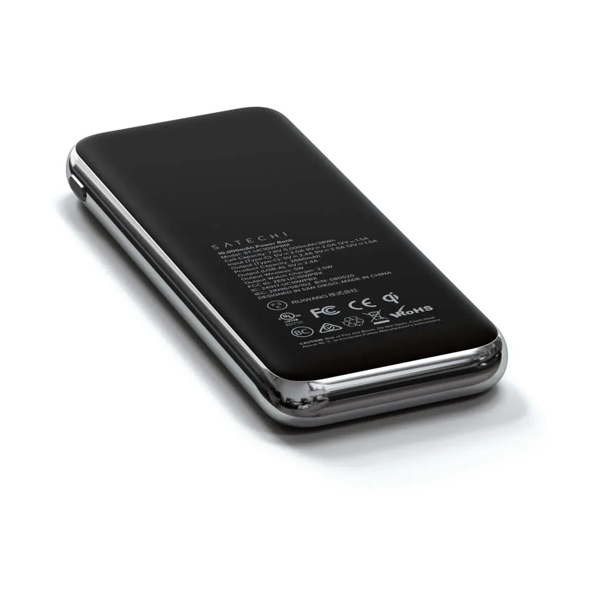Baterie externa Satechi Quatro Wireless Power Bank - Space Grey - Image 3