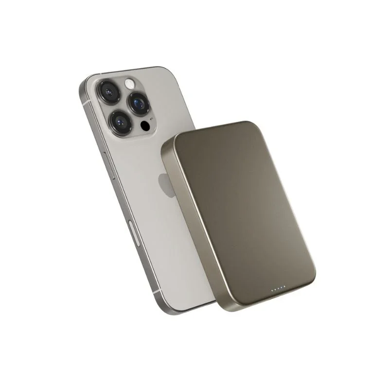 Baterie externa wireless EPICO cu Qi2, 10.000 mAh, Gri - Image 7
