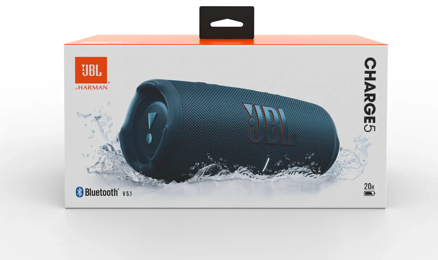 Boxa portabila JBL Charge 5, Bluetooth, Pro Sound, IP67, PartyBoost, Powerbank, Albastru - Image 8