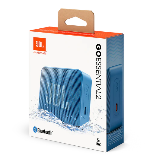 Boxa portabila JBL Go Essential 2, Bluetooth, IP67, Autonomie 5 ore, Albastru - Image 9