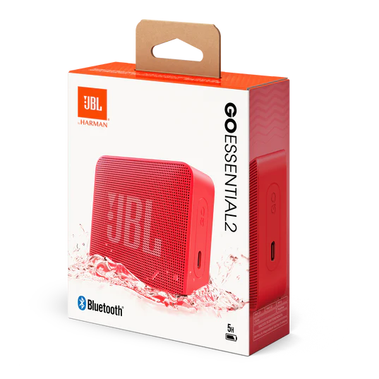 Boxa portabila JBL Go Essential 2, Bluetooth, IP67, Autonomie 5 ore, Rosu - Image 9