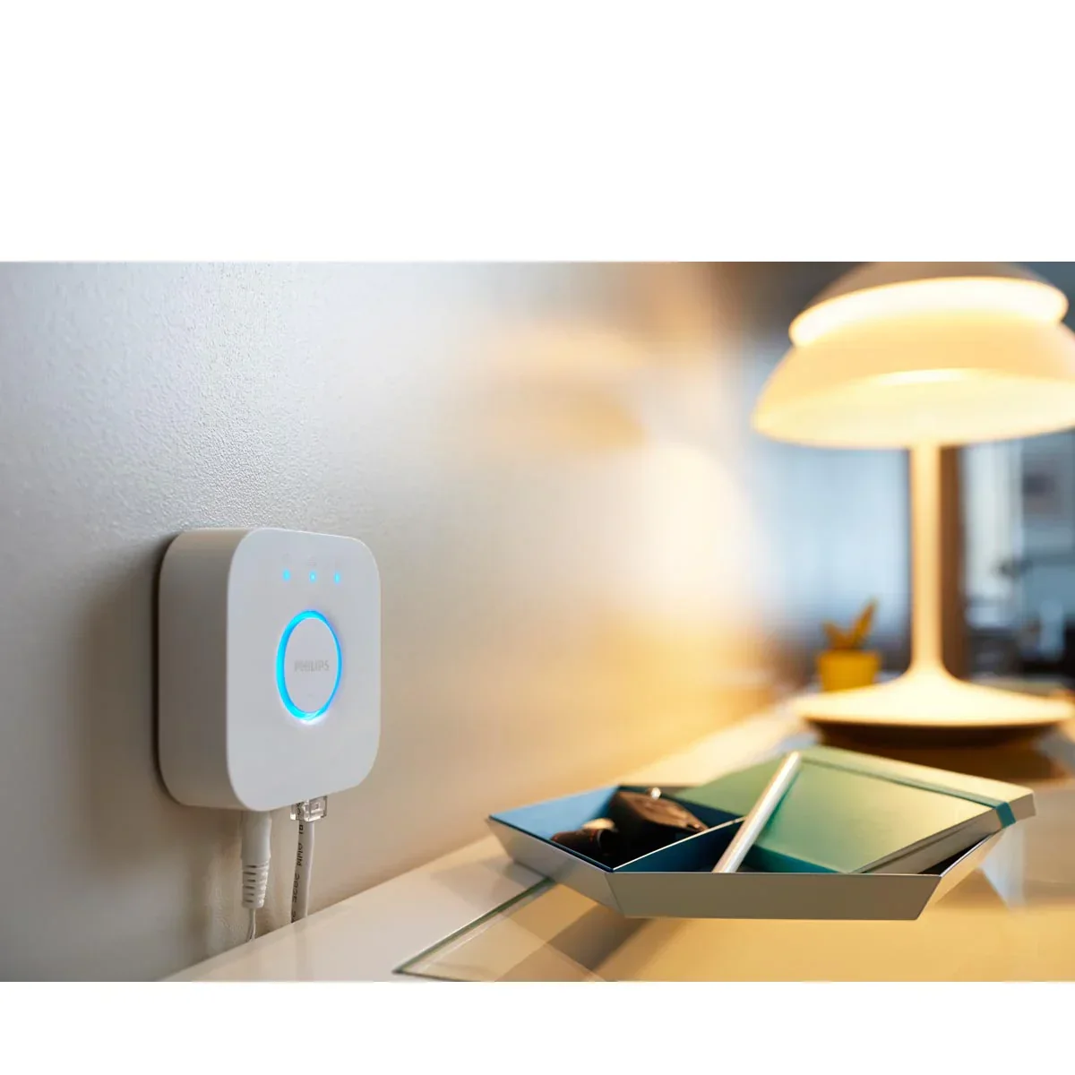 Bridge wireless Philips Hue, compatibil cu gama Hue, control iOS, Apple Home Kit