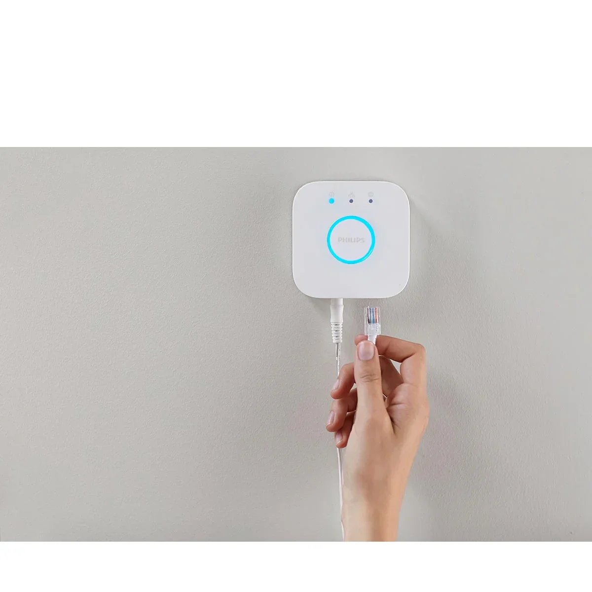 Bridge wireless Philips Hue, compatibil cu gama Hue, control iOS, Apple Home Kit - Image 2