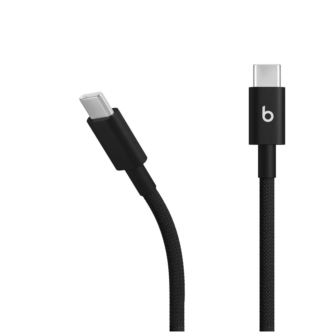 Cablu Beats USB-C la USB-C de 1,5 m, Woven, Negru - Image 2