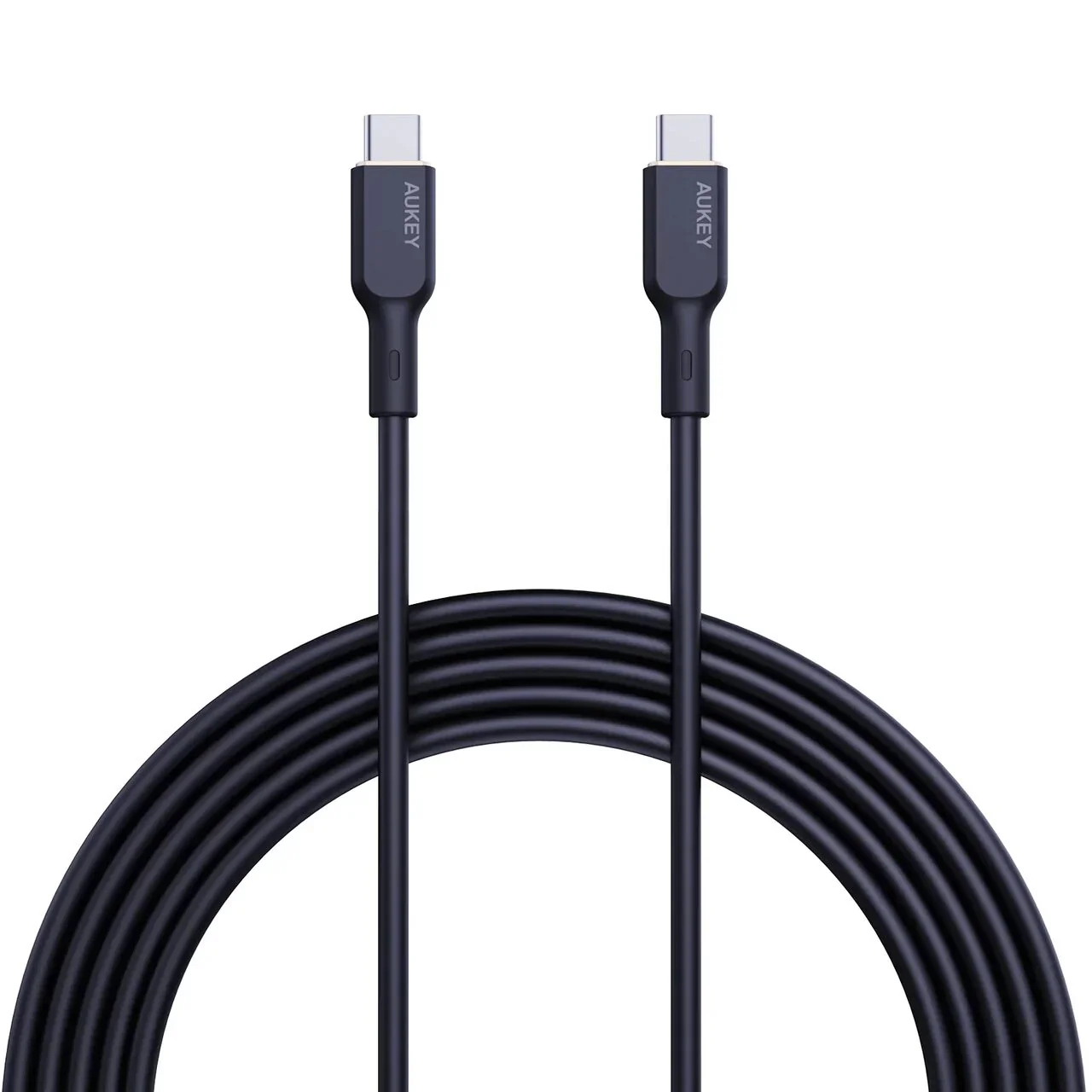 Cablu de date AUKEY, USB-C la USB-C, 240W, 1.8 m, Negru