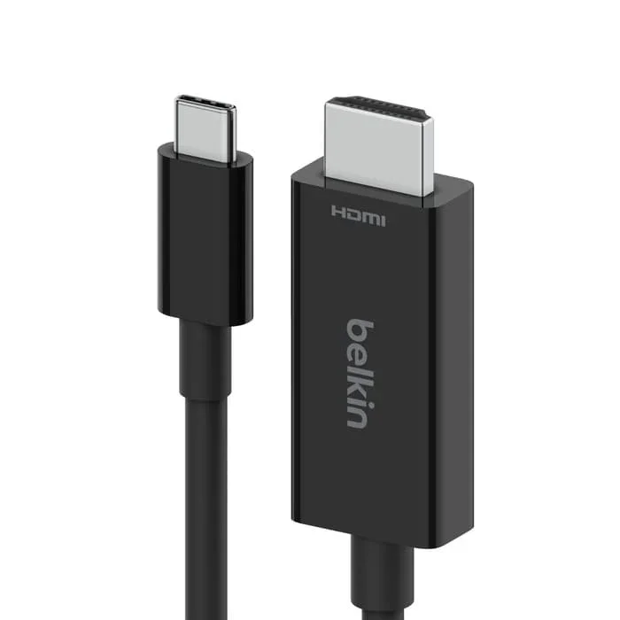 Cablu de date Belkin USB-C la HDMI 2.1, Negru (2m) - Image 3