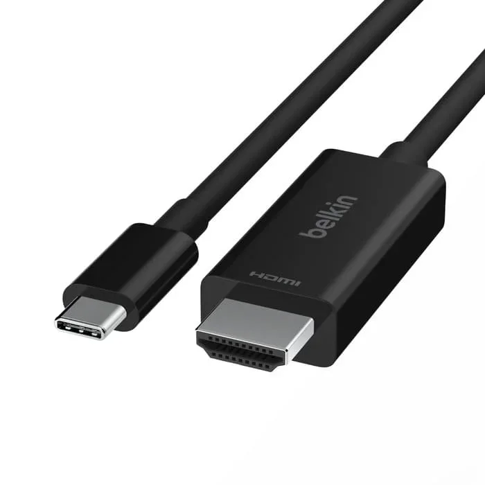 Cablu de date Belkin USB-C la HDMI 2.1, Negru (2m) - Image 4