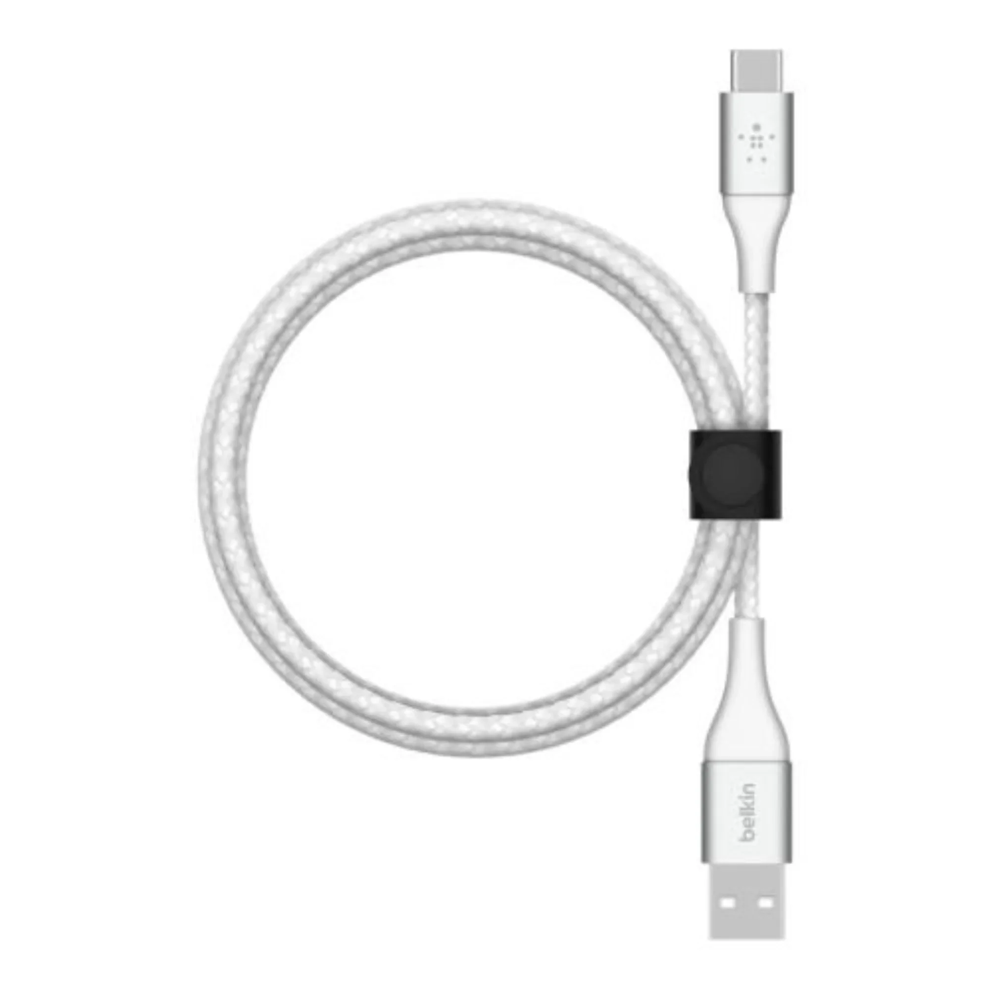 Cablu de date Belkin USB-C - USB-C, 1 m, 240W, Textil, Alb - Image 2