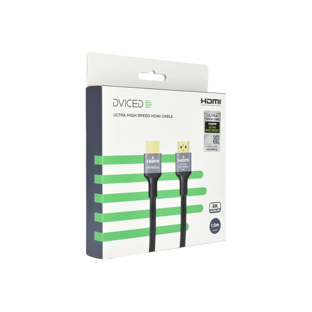 Cablu de date Dviced HDMI Braided 1,5m - Image 4