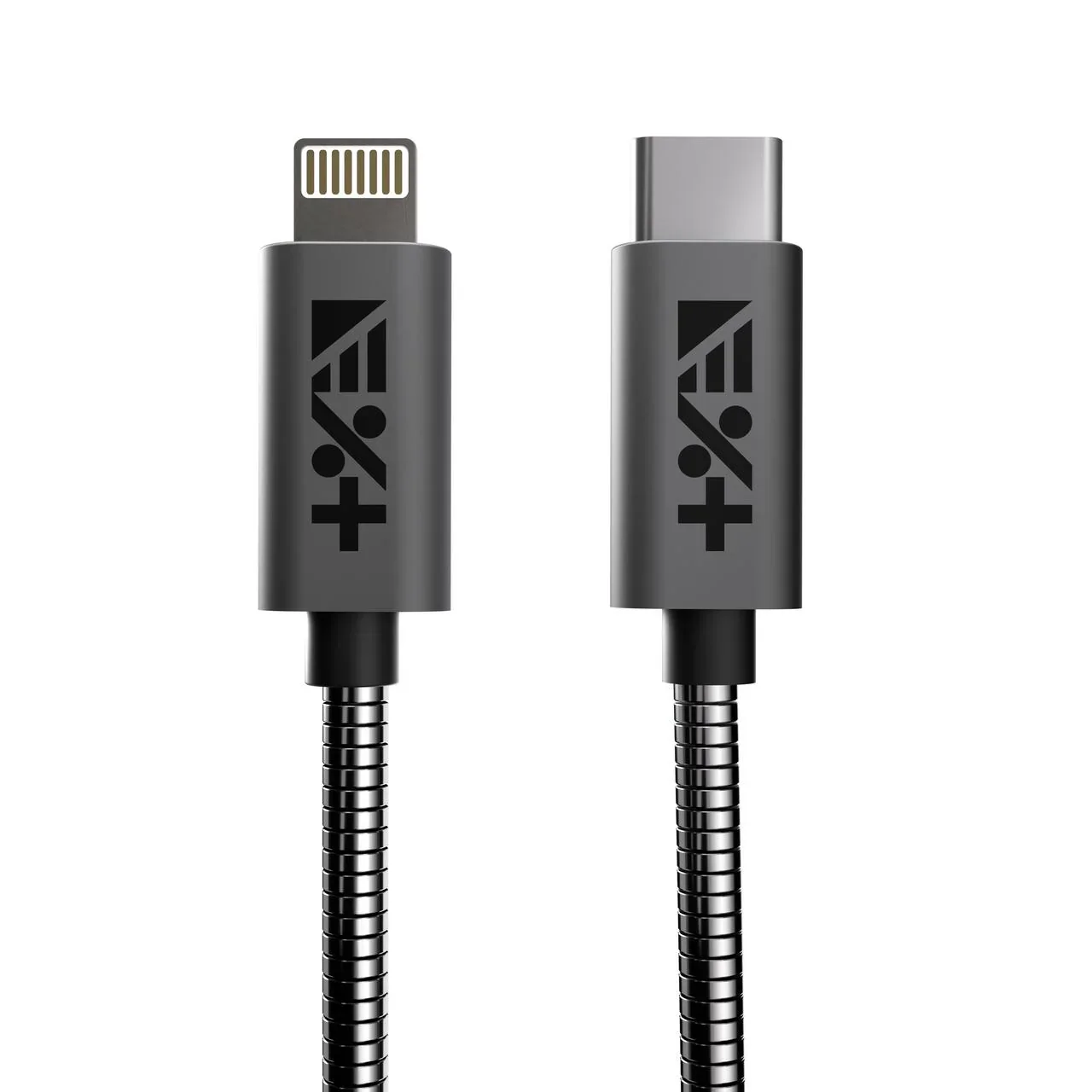 Cablu de date NOA tip USB-A - Lightning, Metalic, Space Grey - Image 4