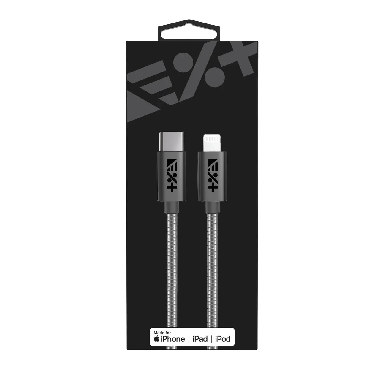Cablu de date NOA tip USB-A - Lightning, Metalic, Space Grey - Image 5