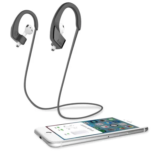 Cablu iLuv ClipBack pentru Apple AirPods, Negru