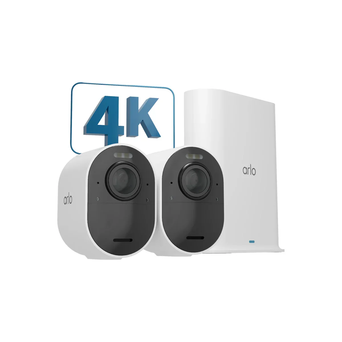 Camera de supraveghere Arlo Ultra 2 Outdoor Camera Kit, Alb - Image 2