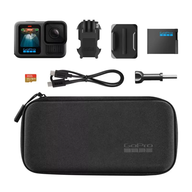 Cameră video GoPro Hero13 Black + Card MicroSD 64GB - Image 6