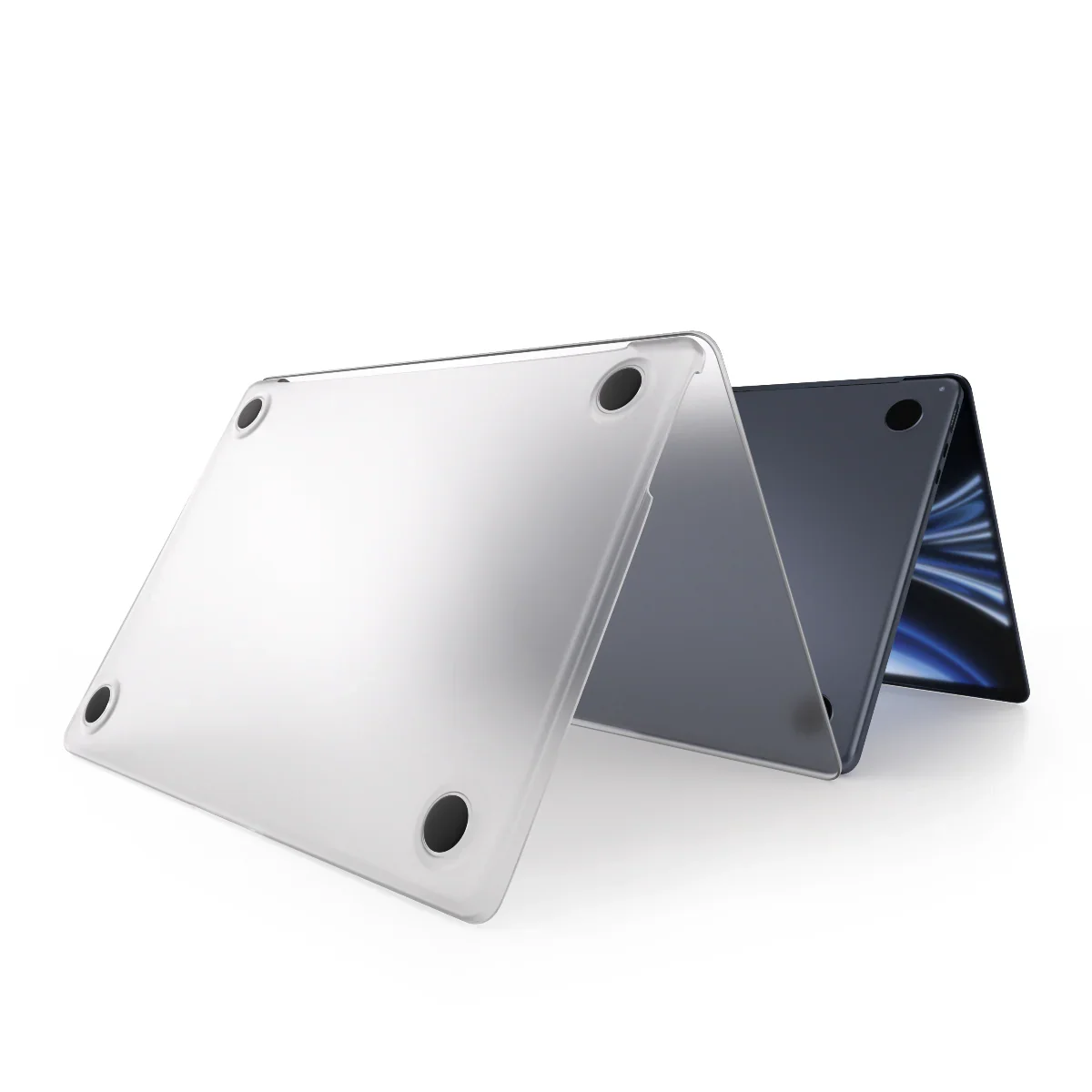 Carcasa de protectie NOA pentru MacBook Air 13" M2/M3, Transparent - Image 7