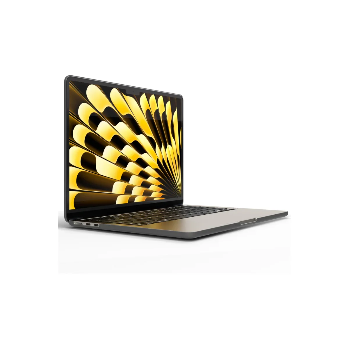 Carcasa de protectie NOA Safeguard pentru MacBook Air 15 M2, Smoke Black - Image 4