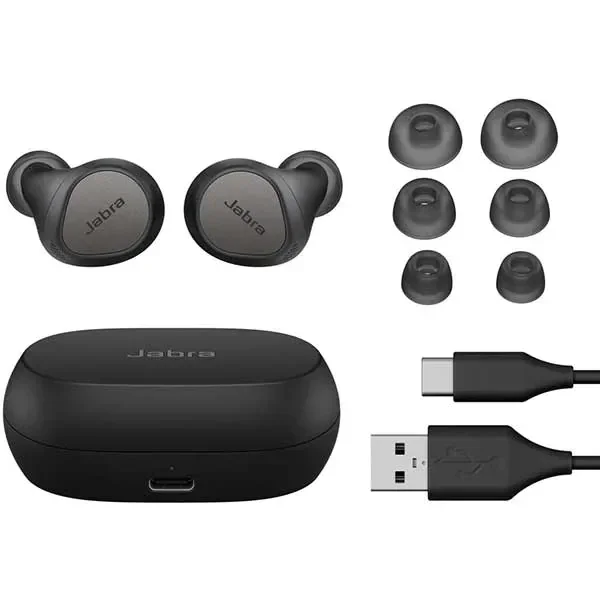 Casti In-Ear Jabra Elite 7 Pro, True Wireless, Bluetooth, Microfon, Noise Cancelling, Titanium Black - Image 4