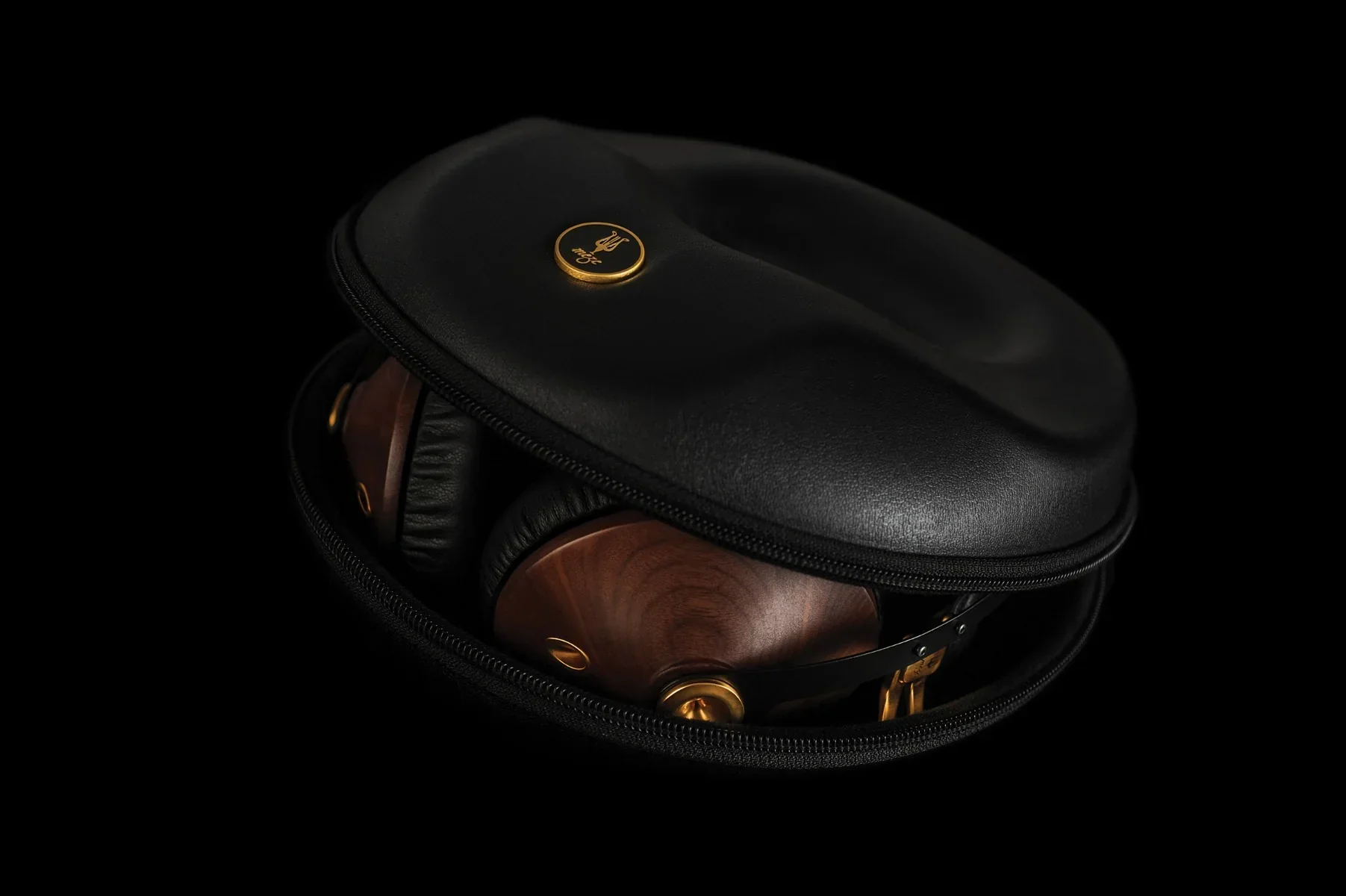 Casti Over-Ear Meze Audio 99 Classics Walnut Gold - Image 9