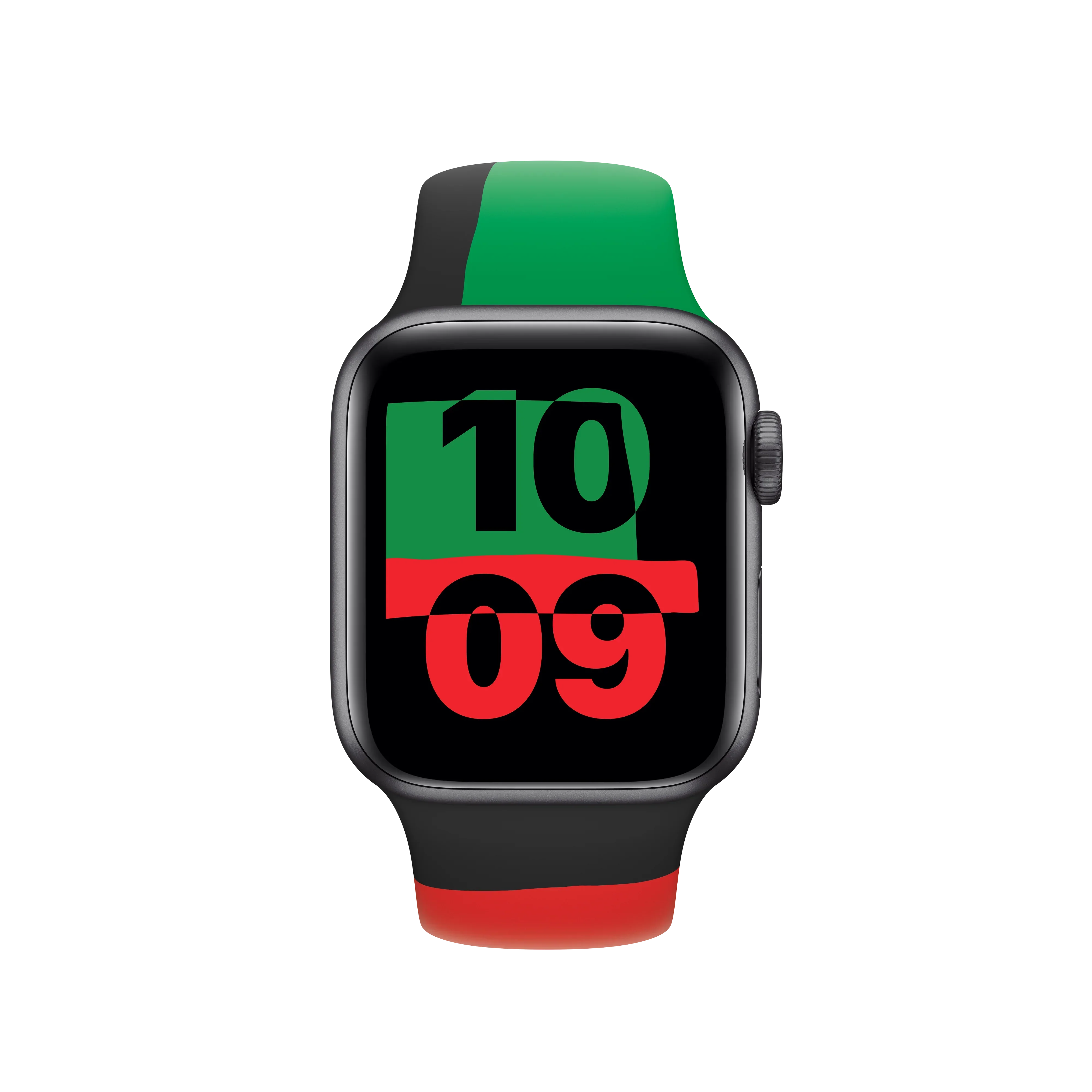 Curea Apple pentru Apple Watch 40mm Black Unity Sport Band - S/M - Image 3