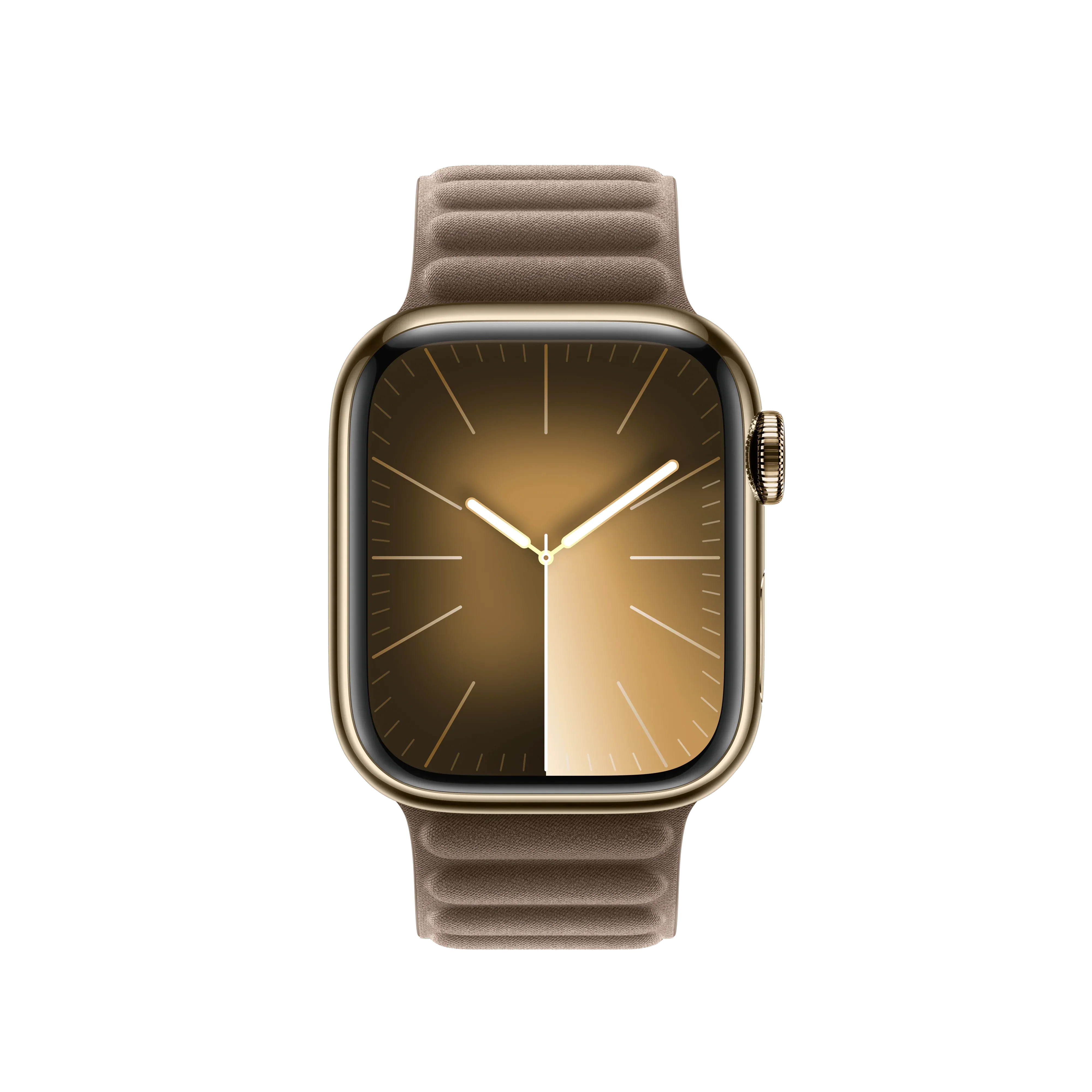 Curea Apple pentru Apple Watch 41mm Taupe Magnetic Link - M/L - Image 3