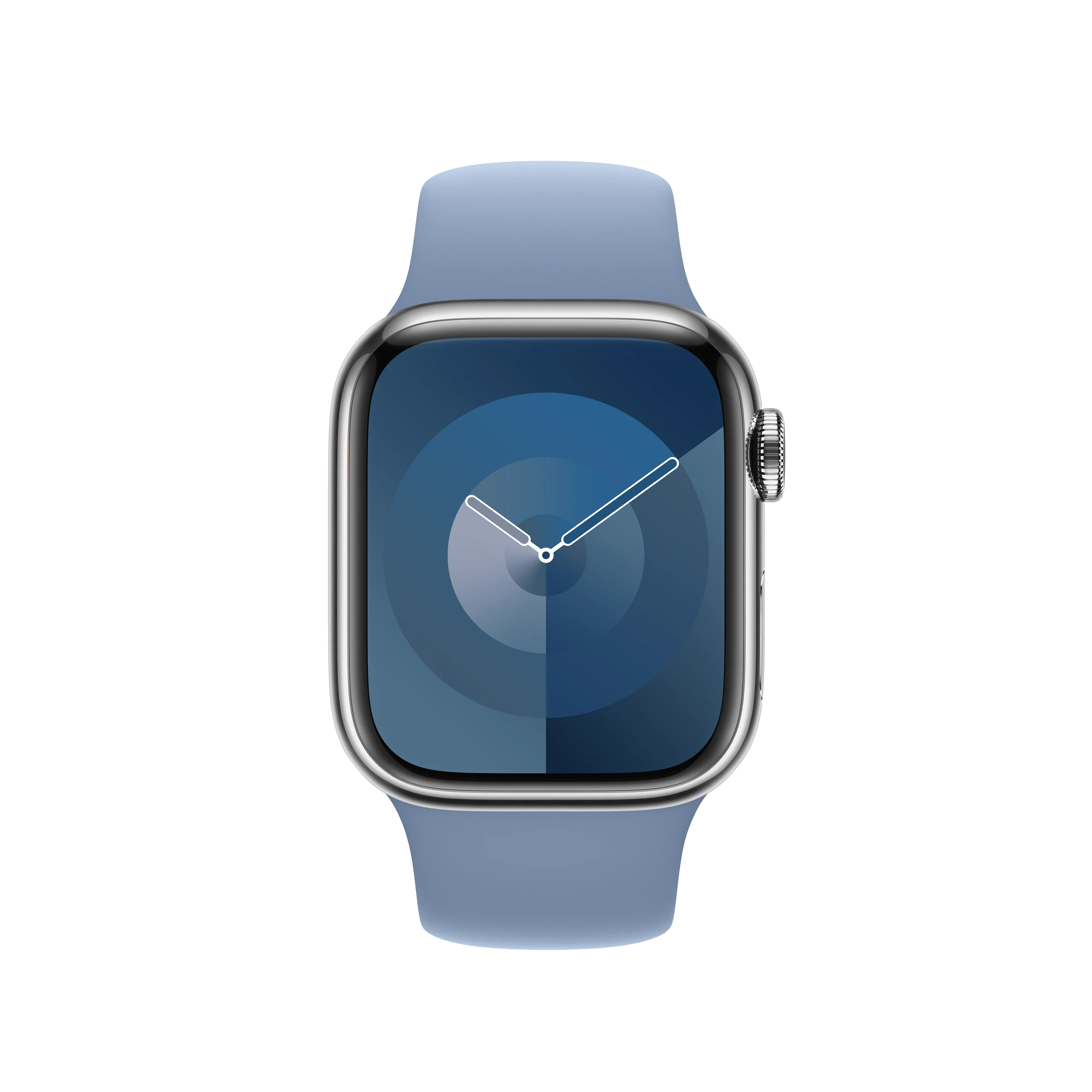 Curea Apple pentru Apple Watch 41mm Winter Blue Sport Band - M/L - Image 3