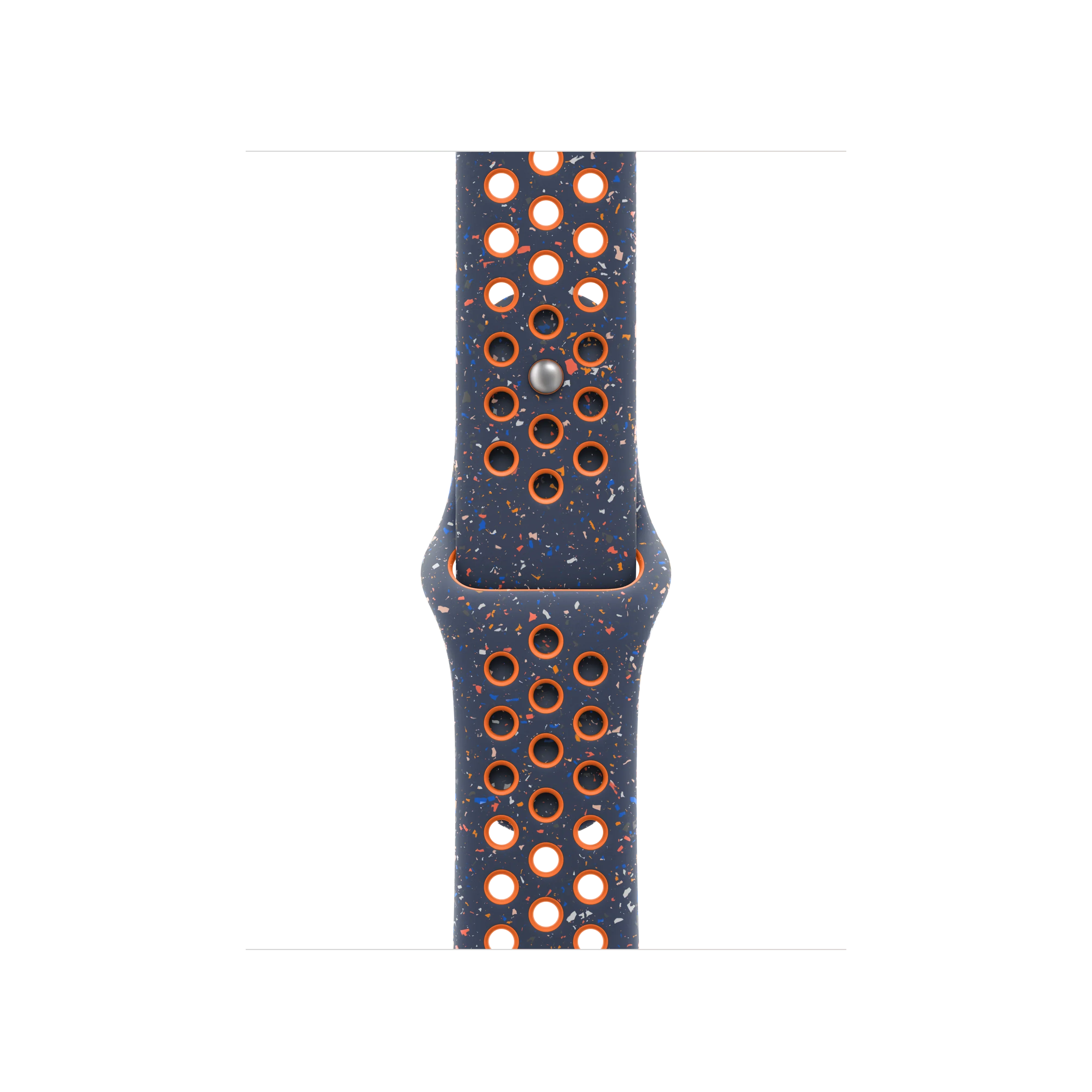 Curea Apple pentru Apple Watch 42mm Nike Sport Band, Blue Flame Nike Sport Band, S/M