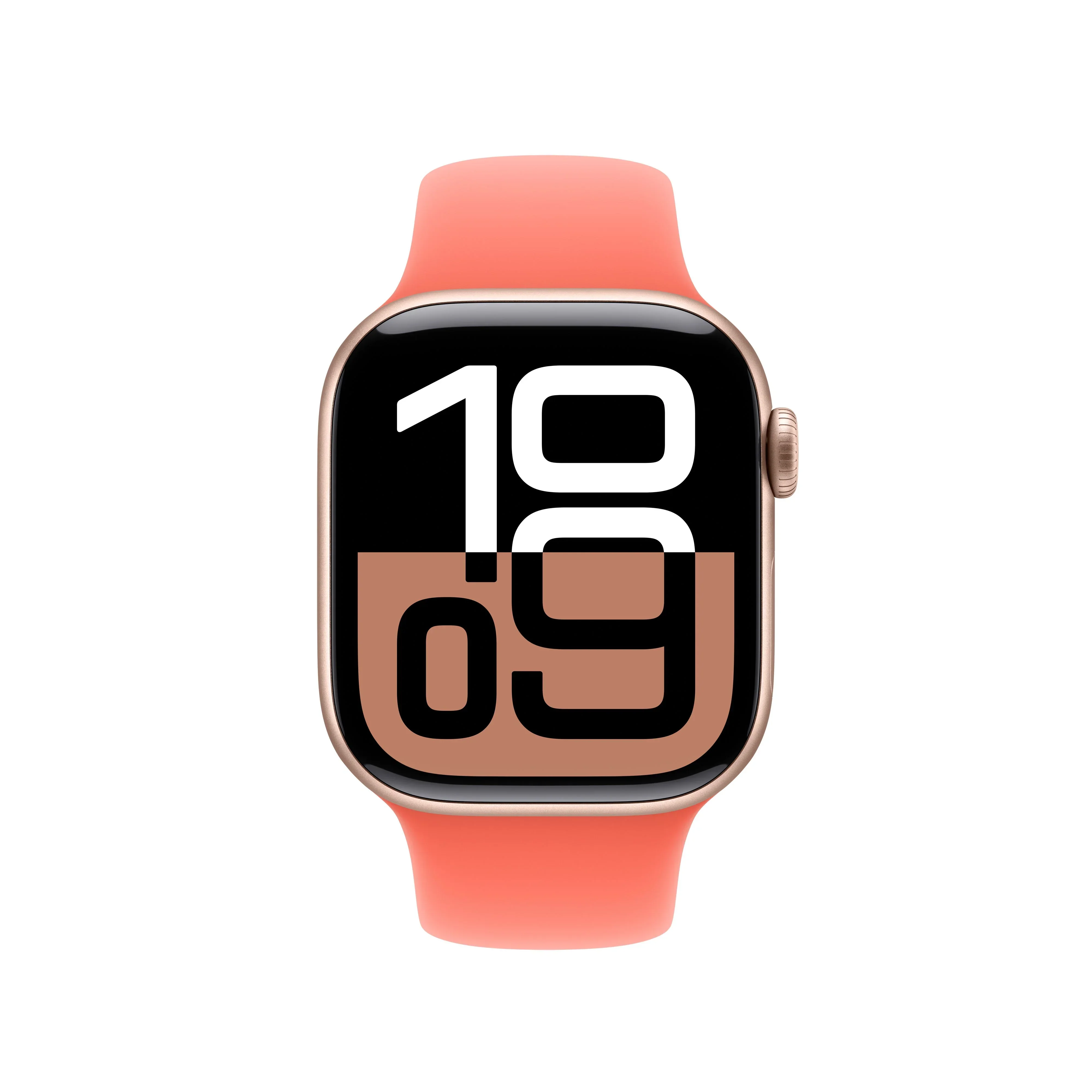 Curea Apple pentru Apple Watch 42mm Sport Band: Tangerine Sport Band - M/L (SEASONAL) - Image 3